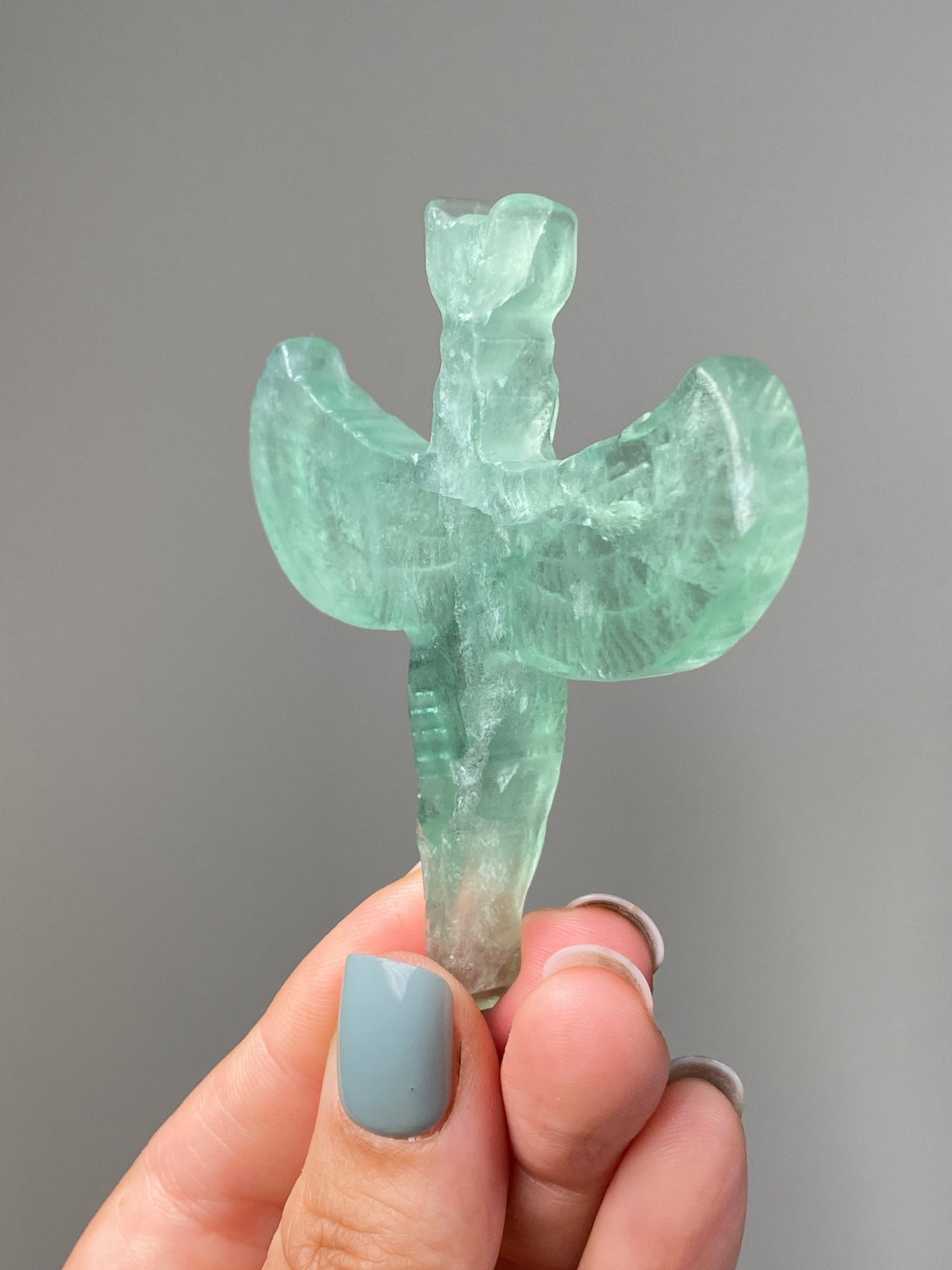 Green Fluorite Goddess Isis (E)