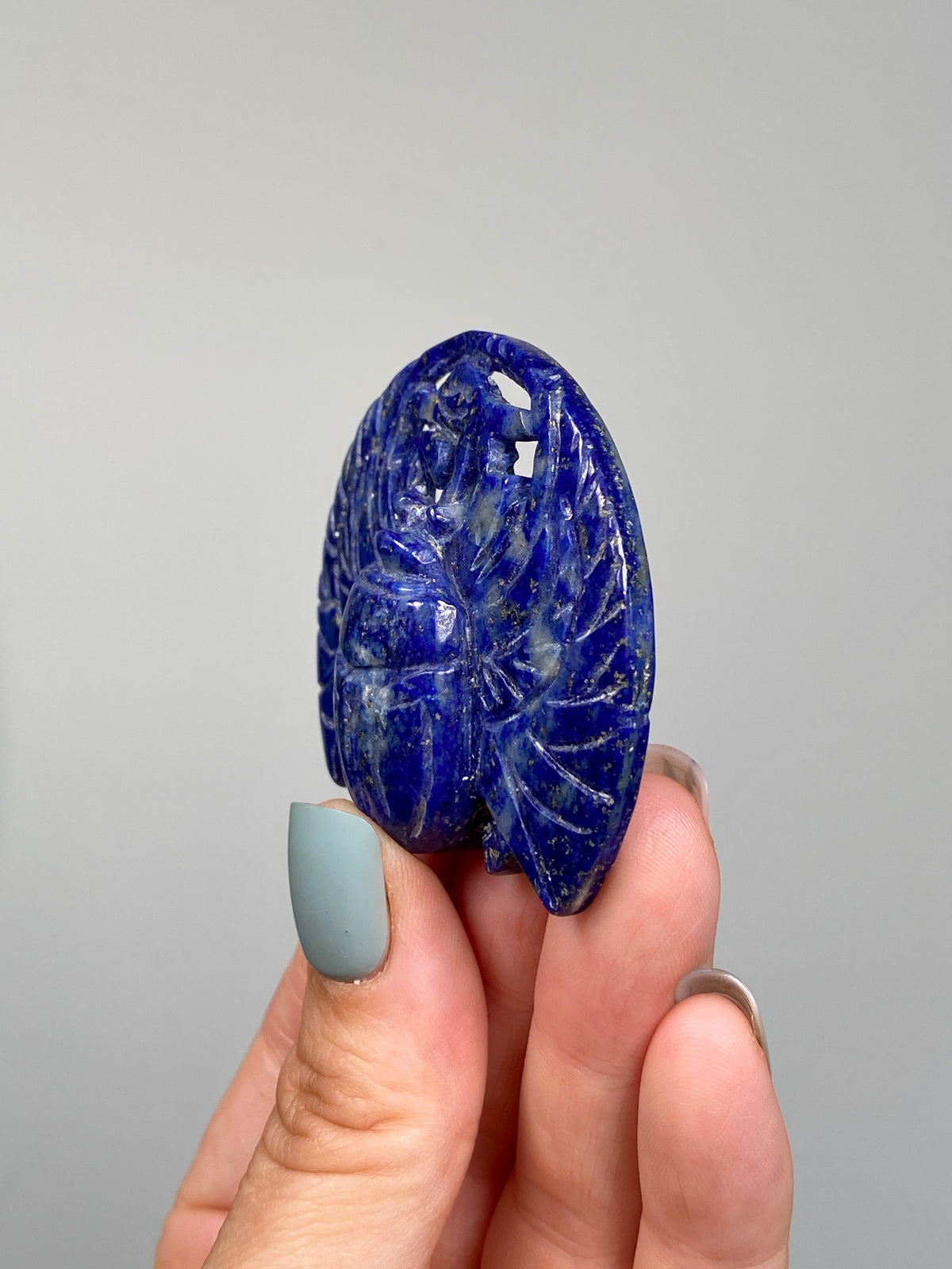 Lapis Lazuli Scarab (A)