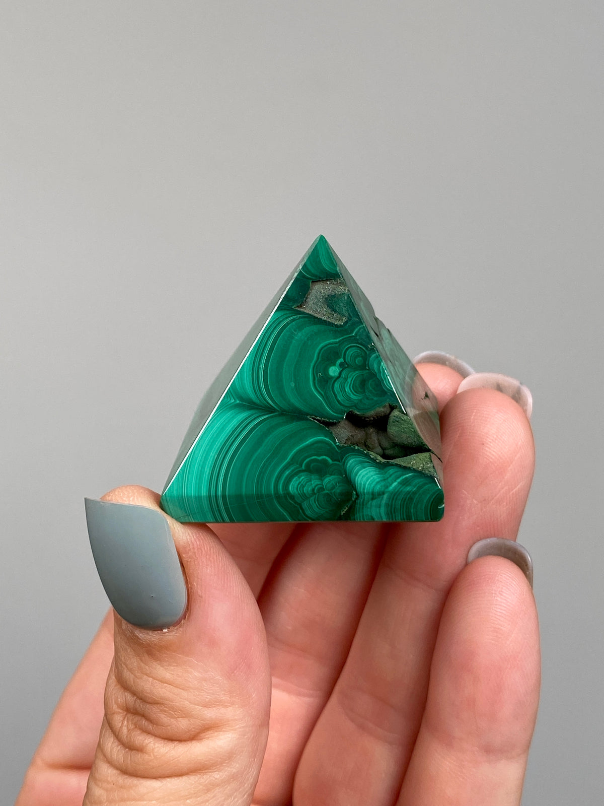 Malachite Pyramid (A)