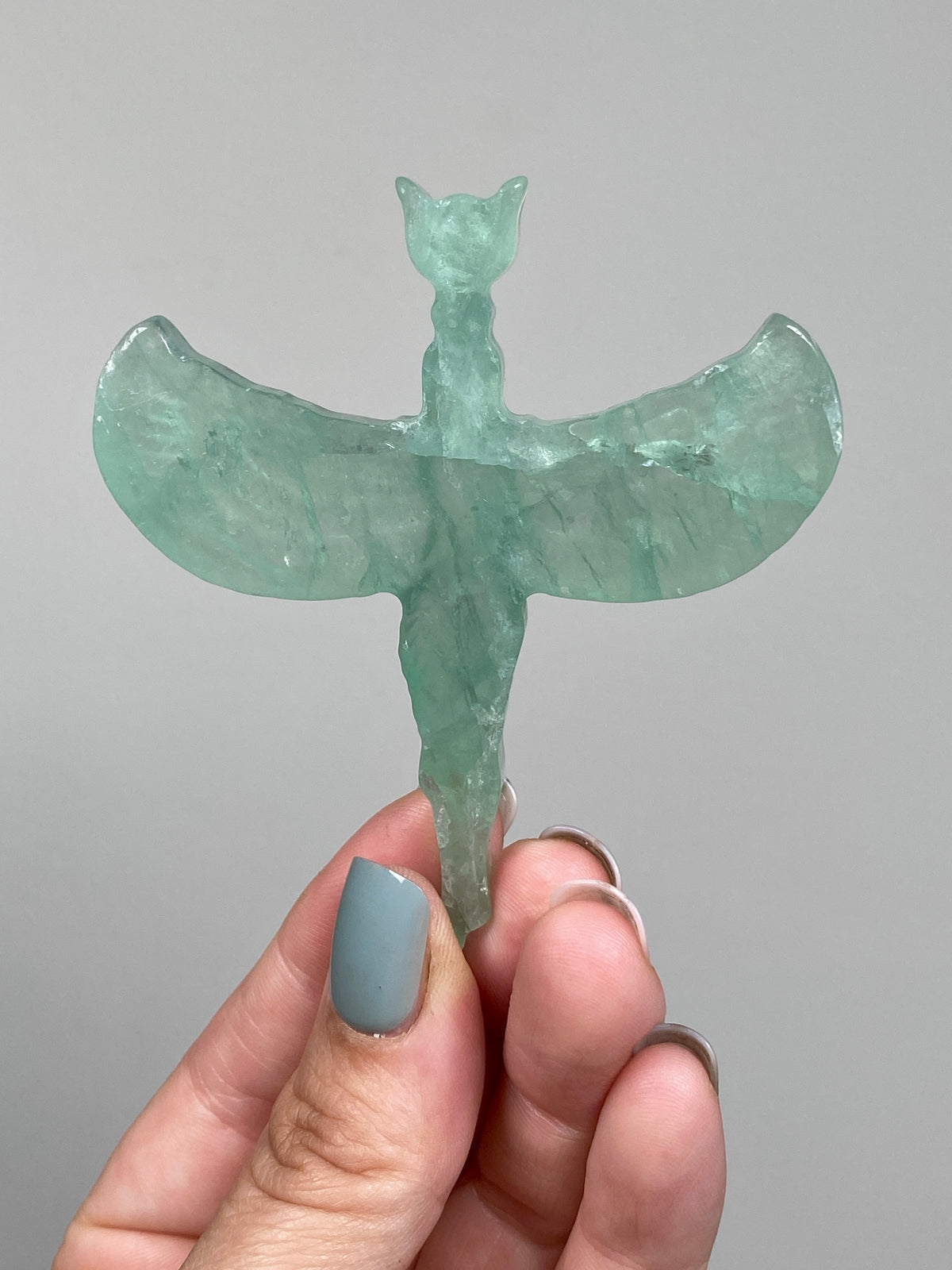 Green Fluorite Goddess Isis (E)