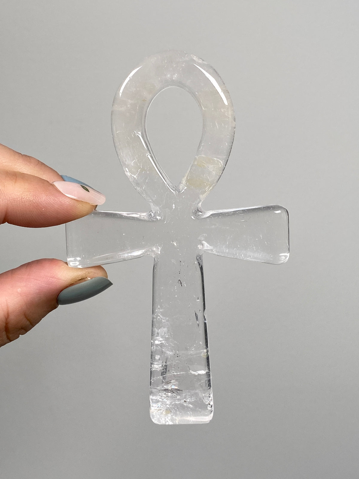 Golden Healer Quartz Ankh (A)