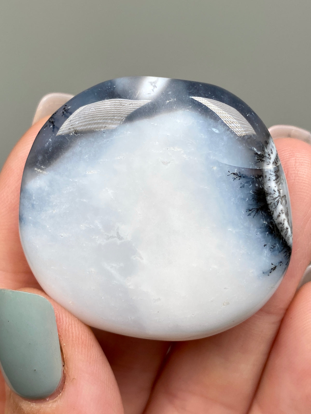 Turkish Dendritic Opal Flat Stone (R)