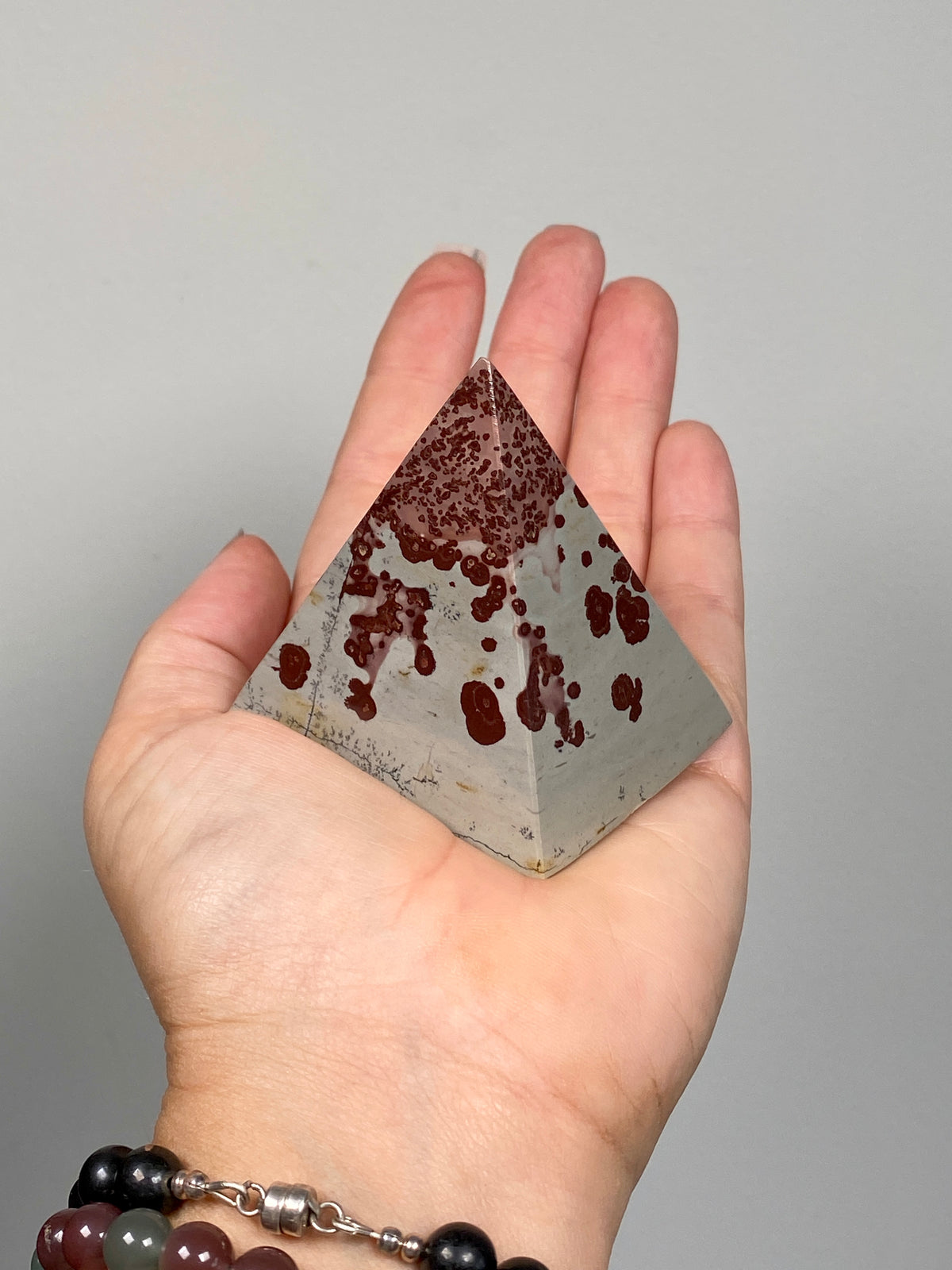 Picture Jasper Pyramid (D)