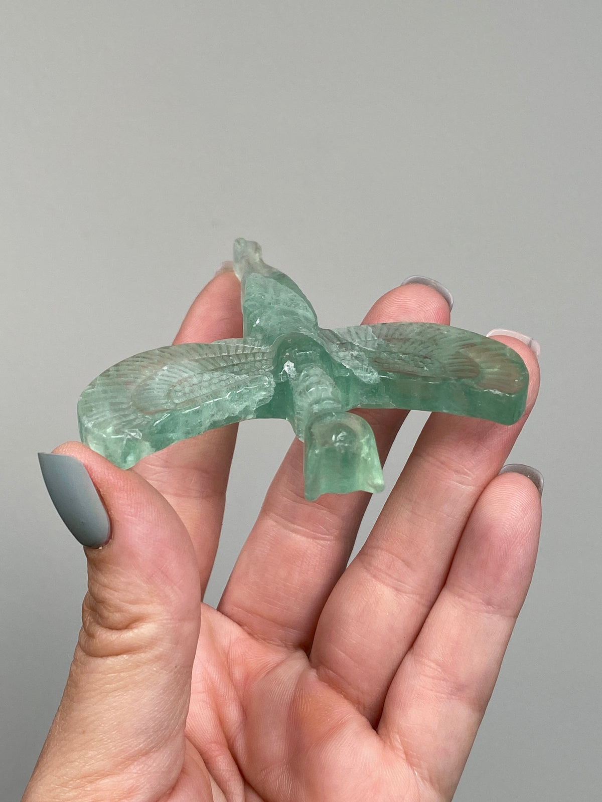 Green Fluorite Goddess Isis (C)