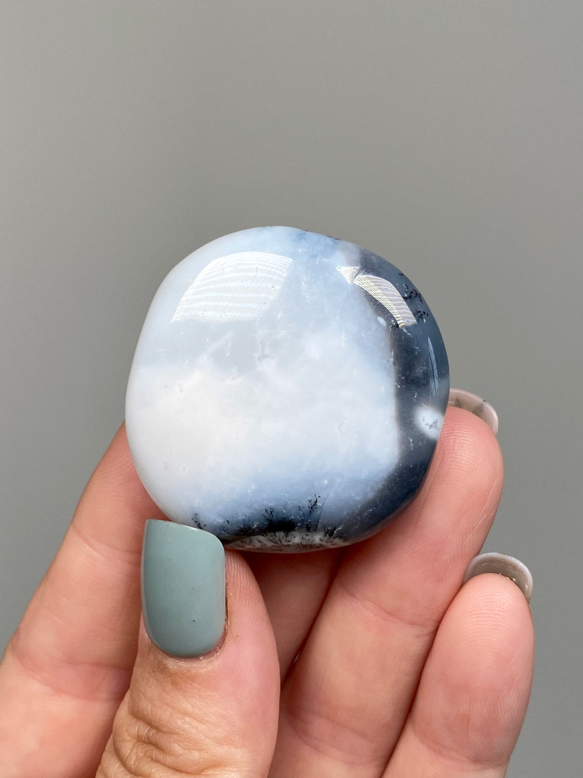 Turkish Dendritic Opal Flat Stone (R)