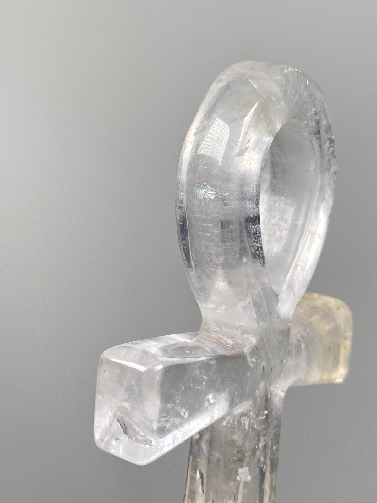 Golden Healer Quartz Ankh (C)