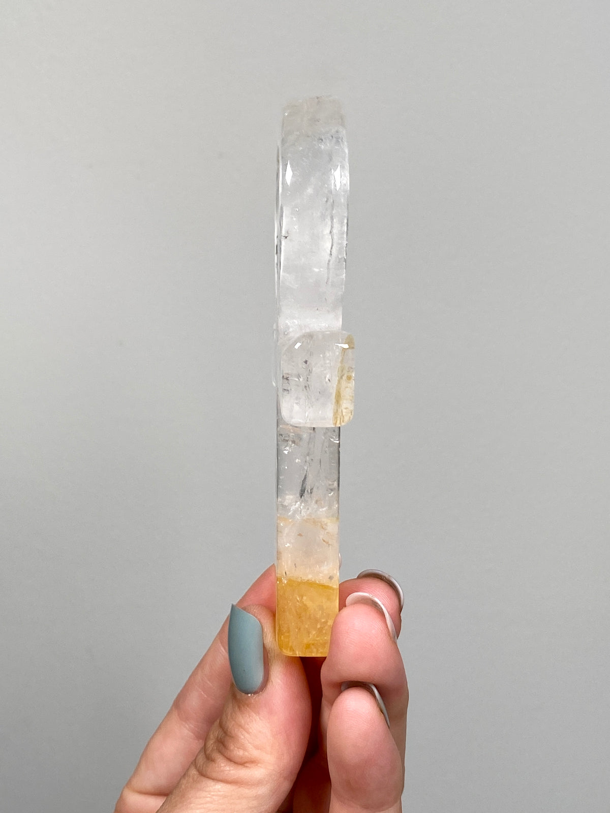 Golden Healer Quartz Ankh (C)