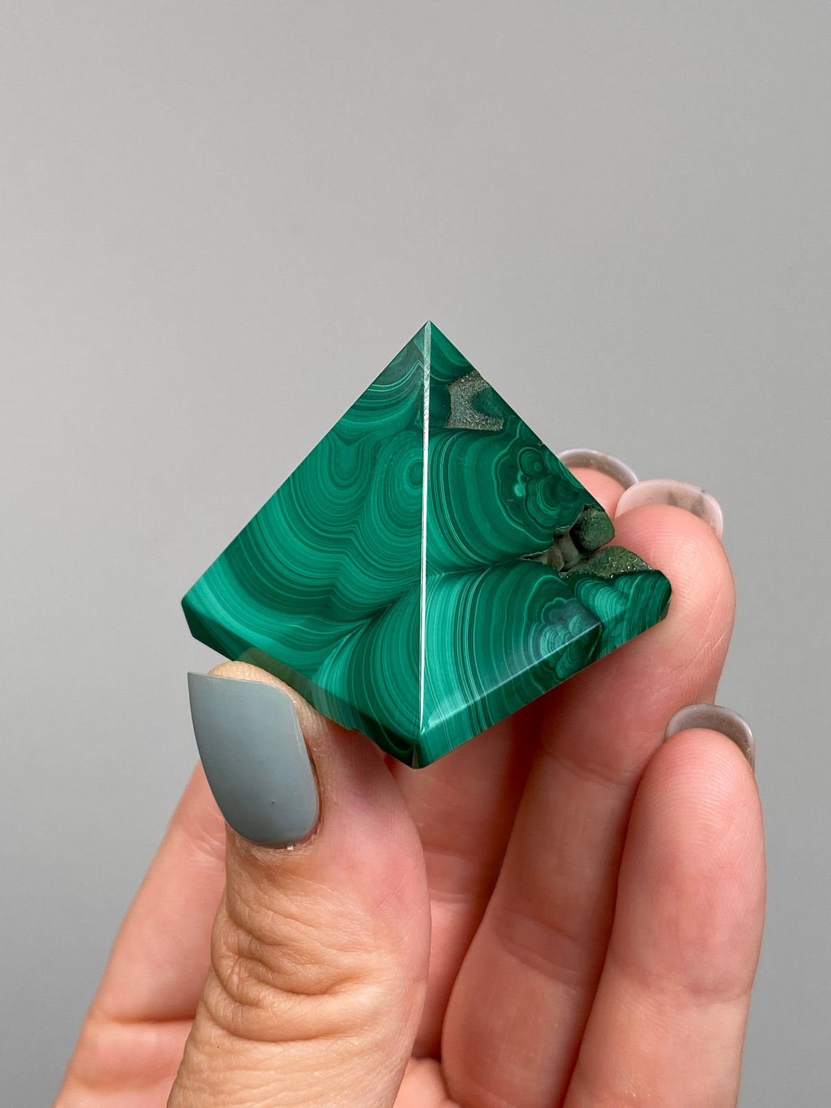 Malachite Pyramid (A)