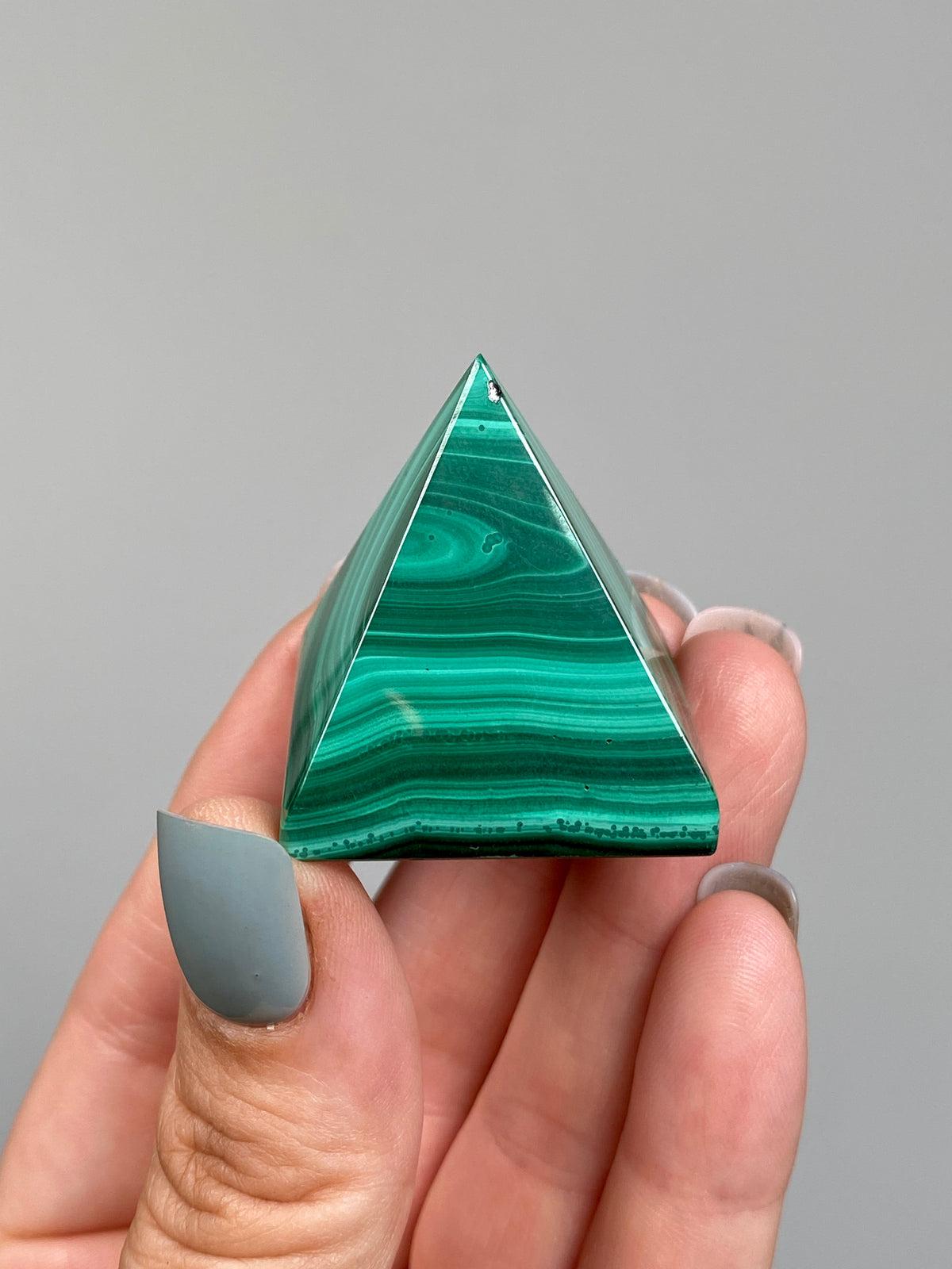 Malachite Pyramid (B)