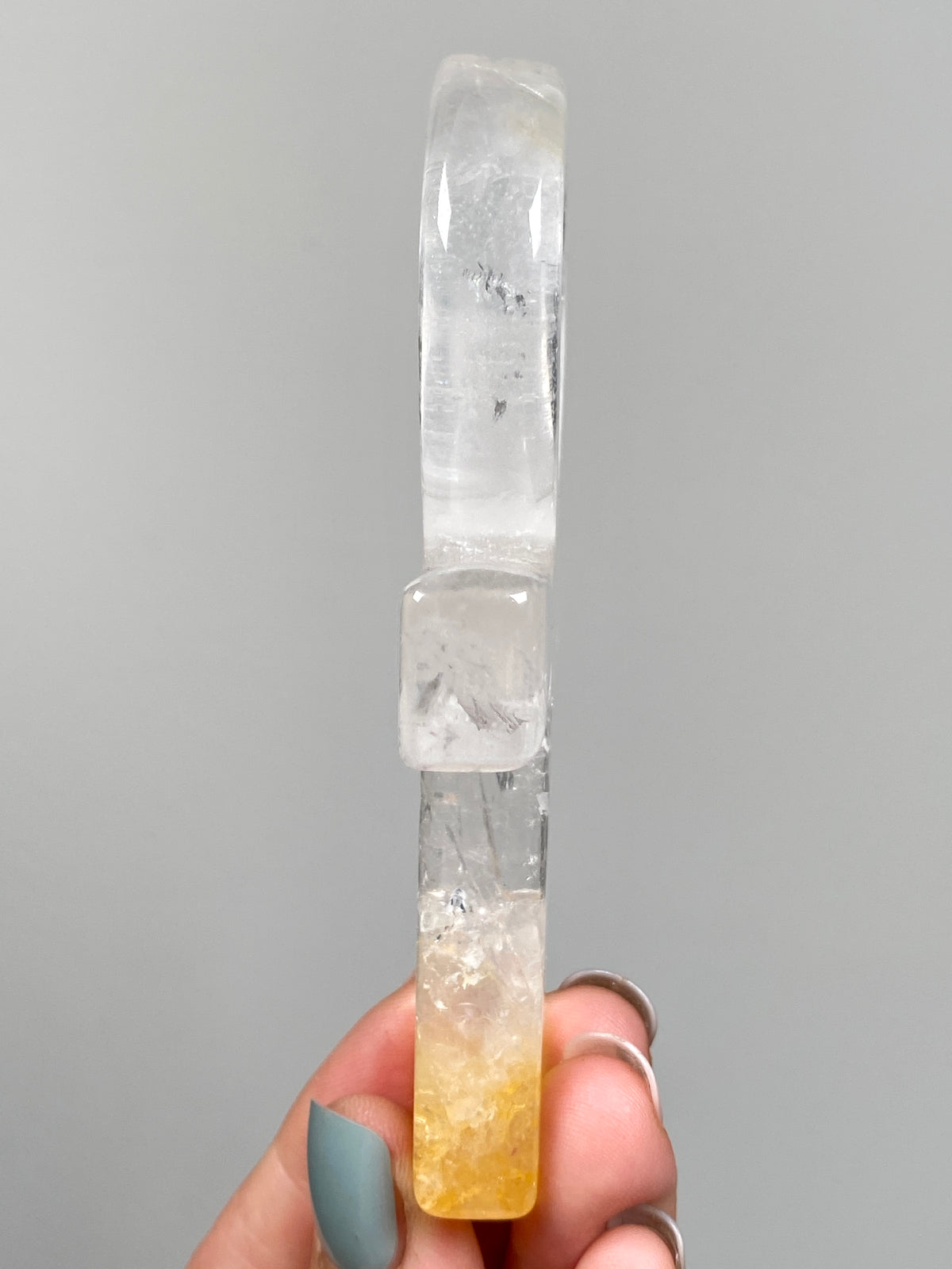 Golden Healer Quartz Ankh (C)