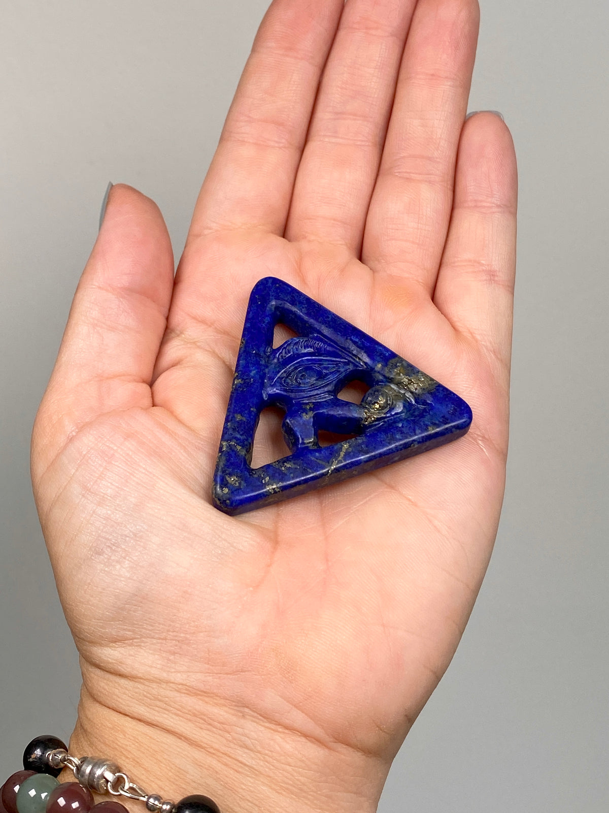 Lapis Lazuli Eye of Horus (B)