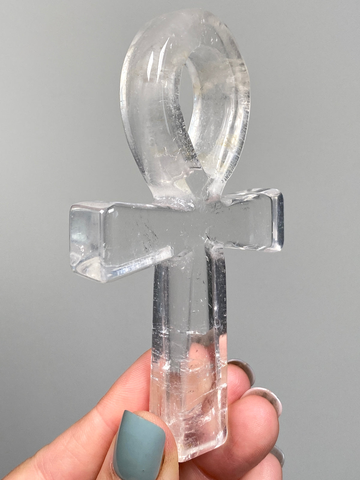 Golden Healer Quartz Ankh (A)