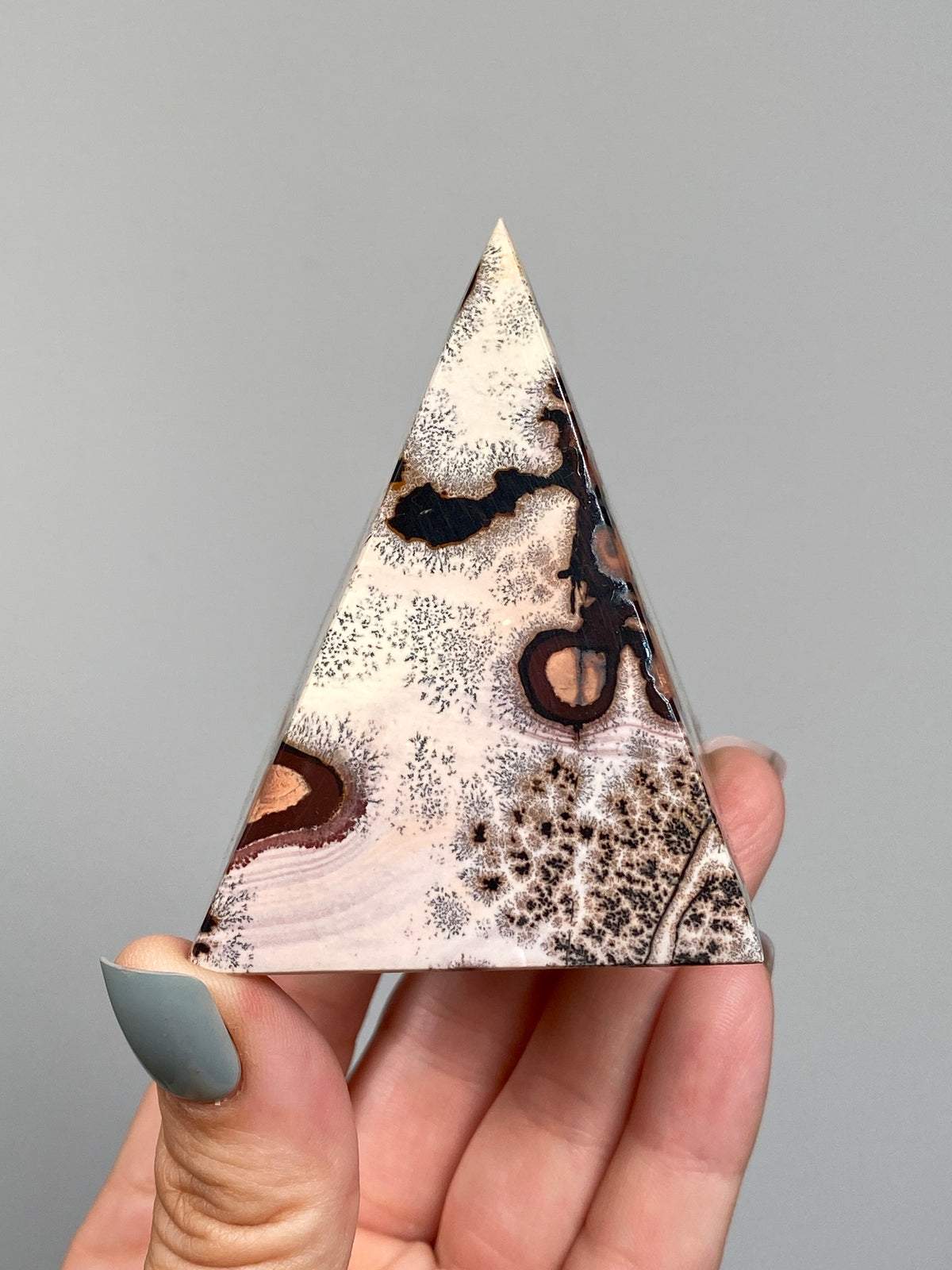 Picture Jasper Pyramid (C)