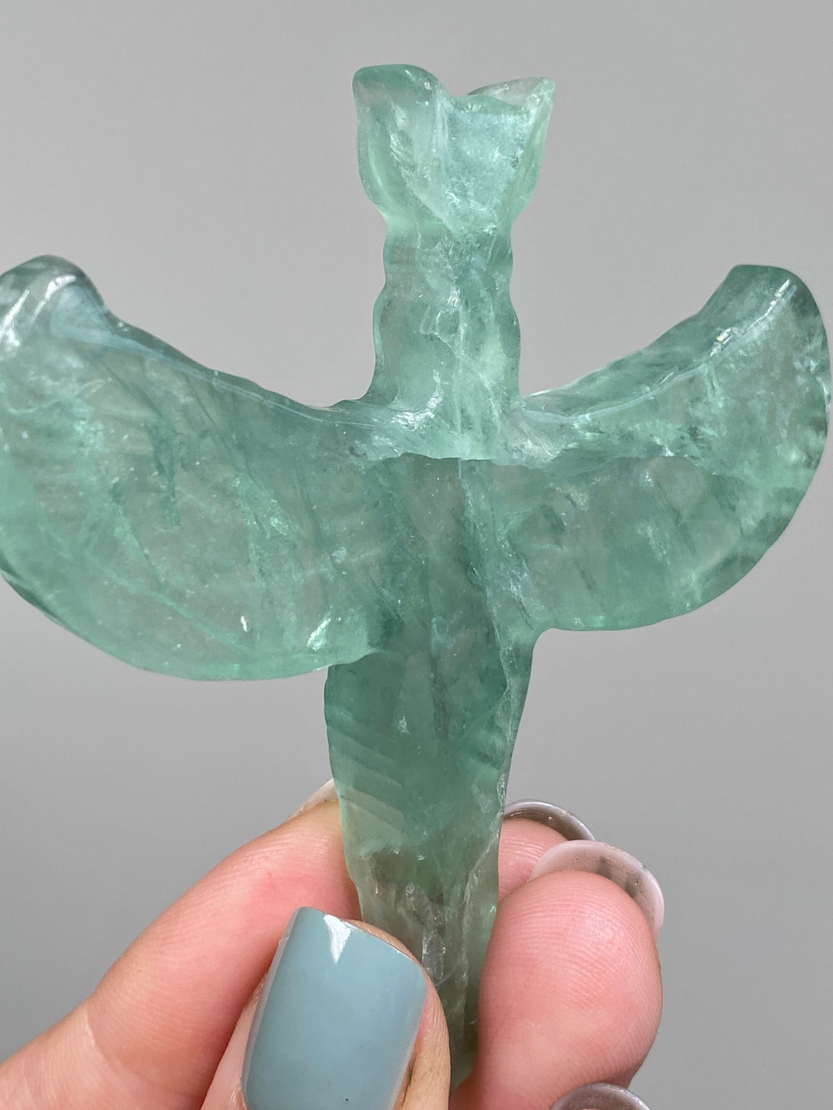 Green Fluorite Goddess Isis (E)