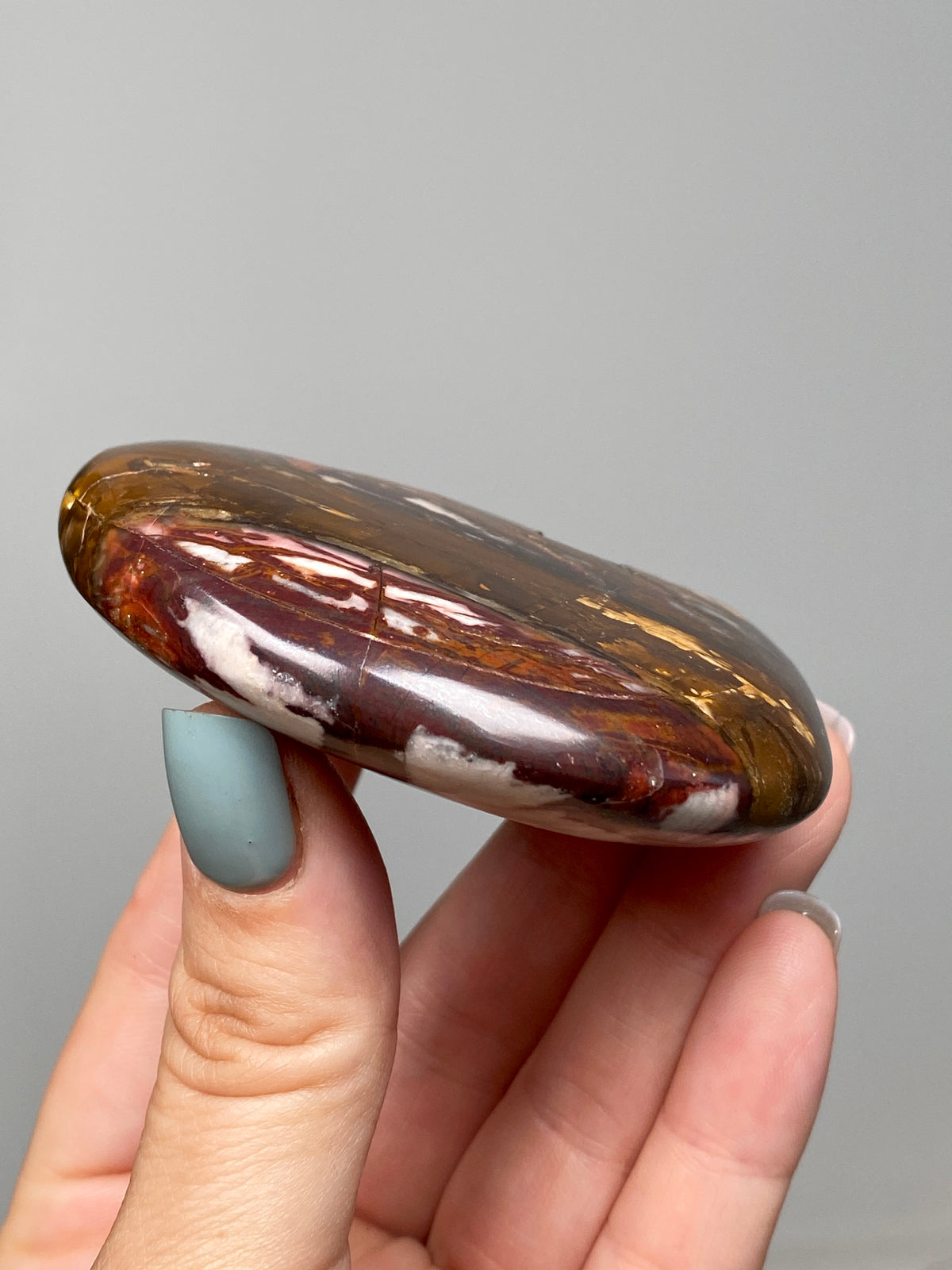 RESERVED                                        Outback Jasper Bear (C) | Hand Carved Banded Chert Bear