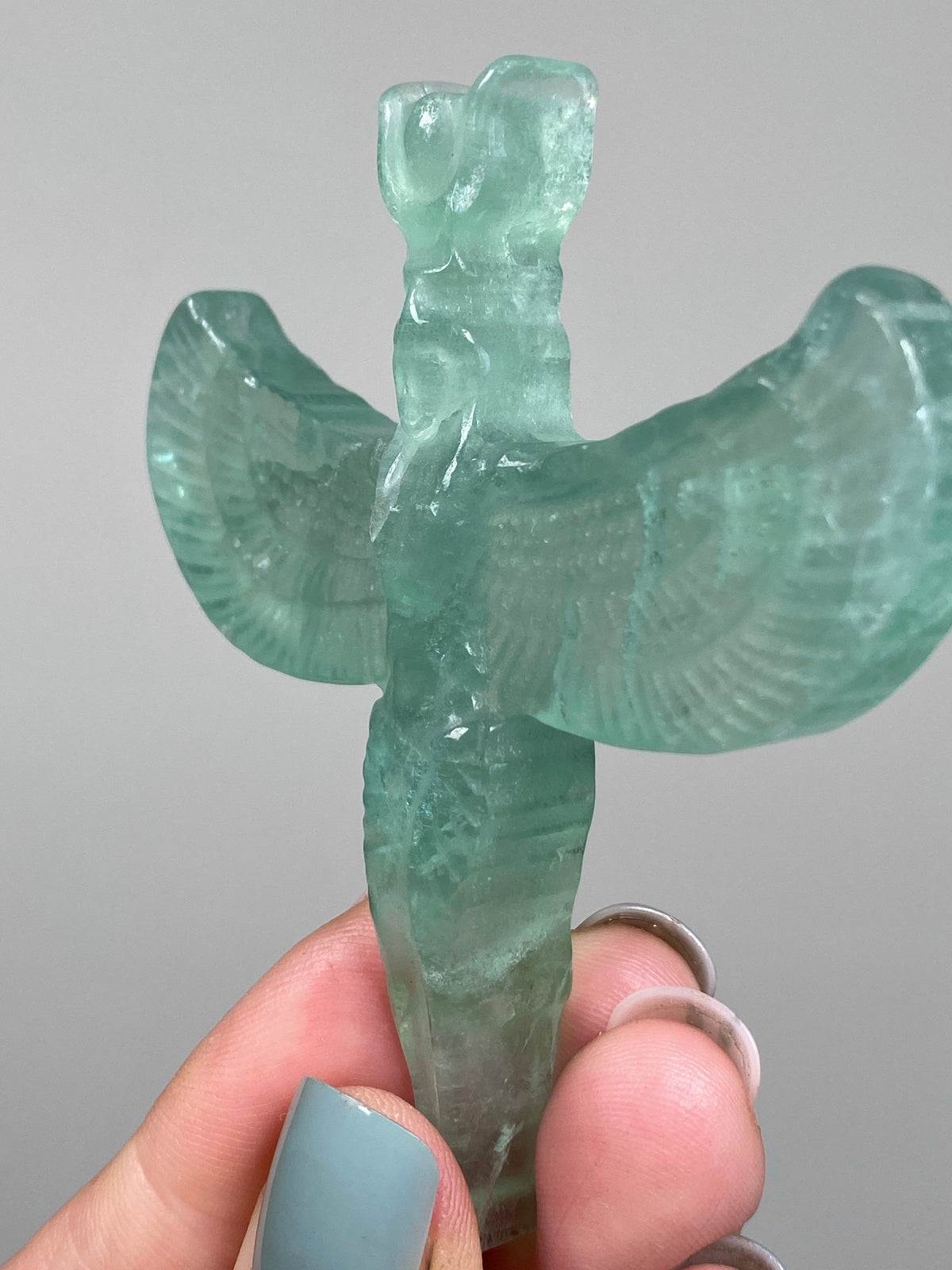 Green Fluorite Goddess Isis (E)