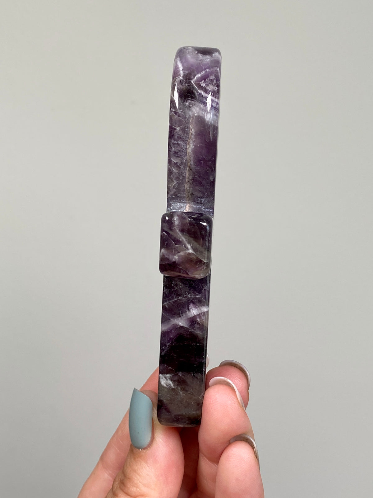 Dream Amethyst Ankh (C) | Chevron Amethyst