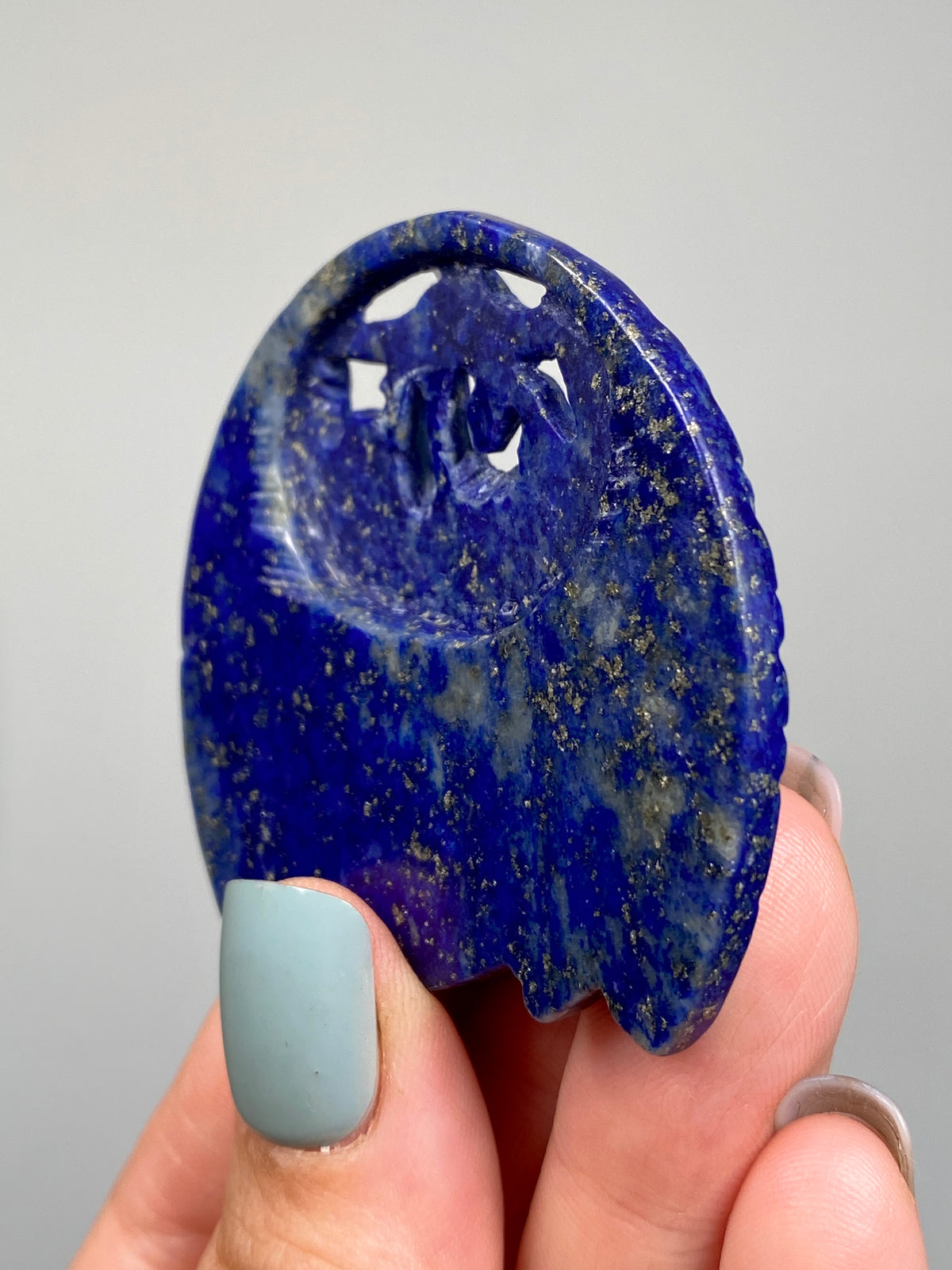 Lapis Lazuli Scarab (A)