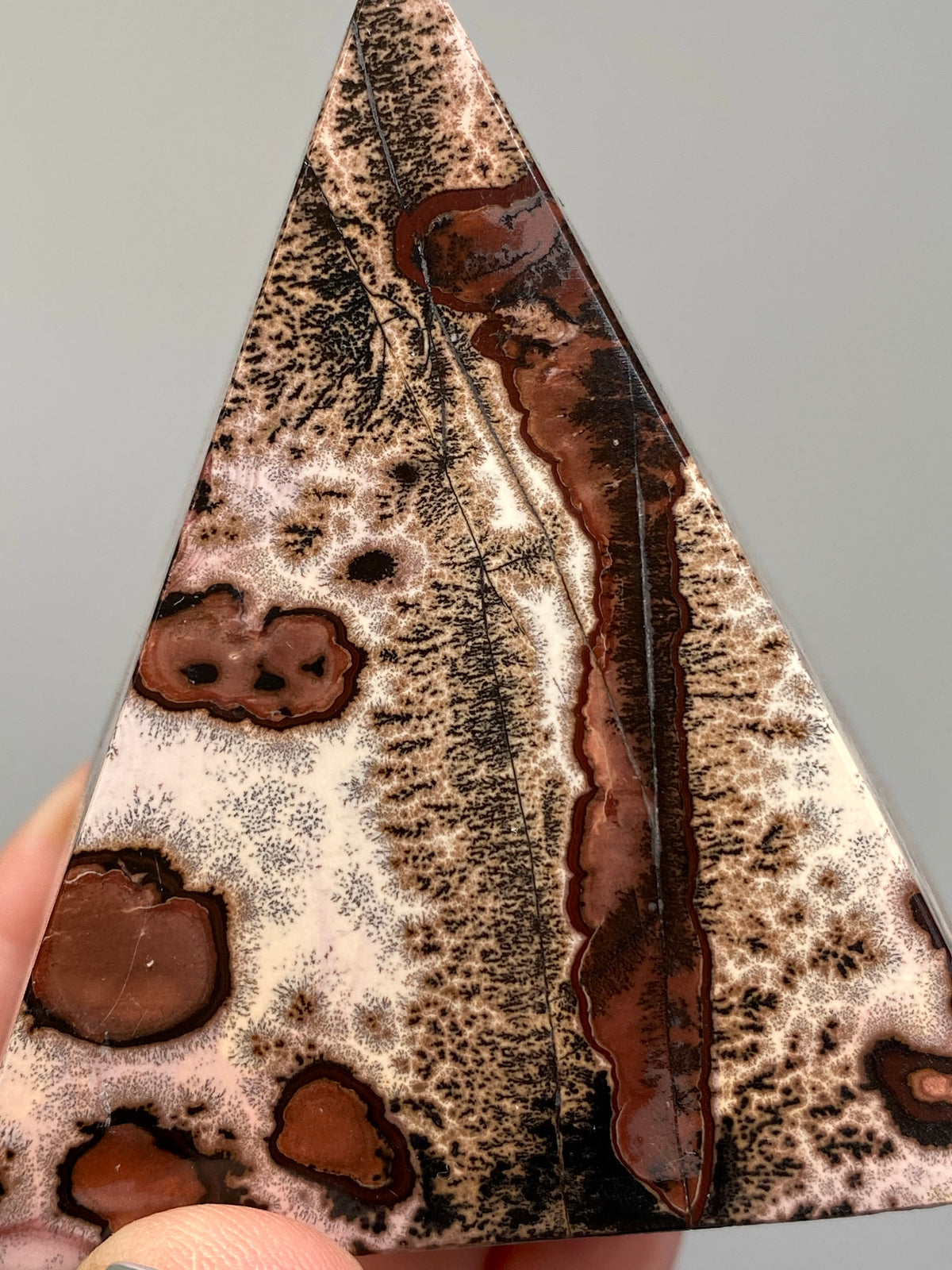 Picture Jasper Pyramid (A)