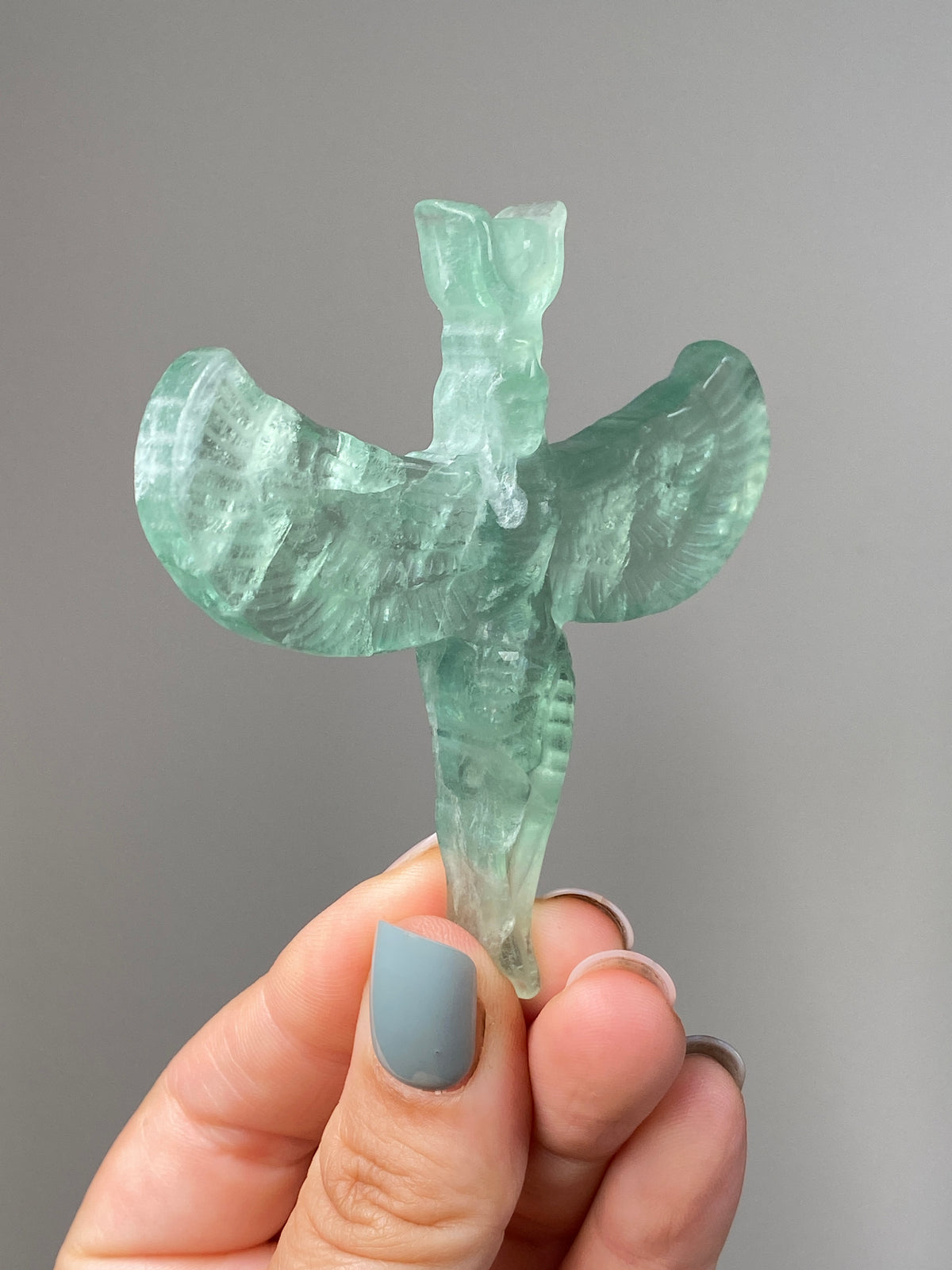 Green Fluorite Goddess Isis (E)