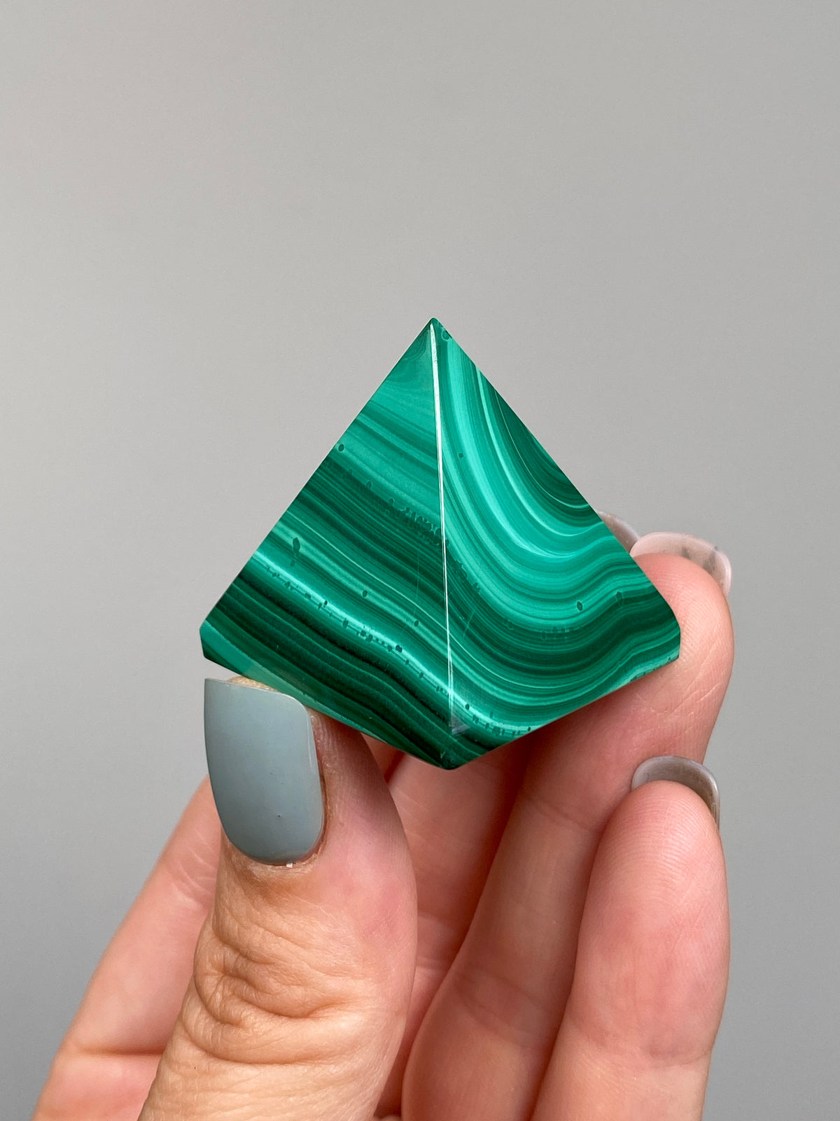 Malachite Pyramid (B)