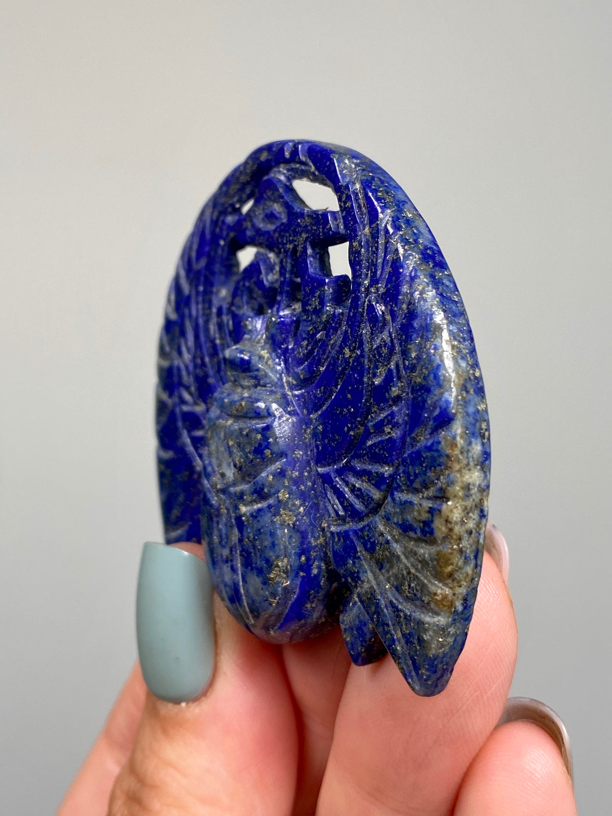 Lapis Lazuli Scarab (C)