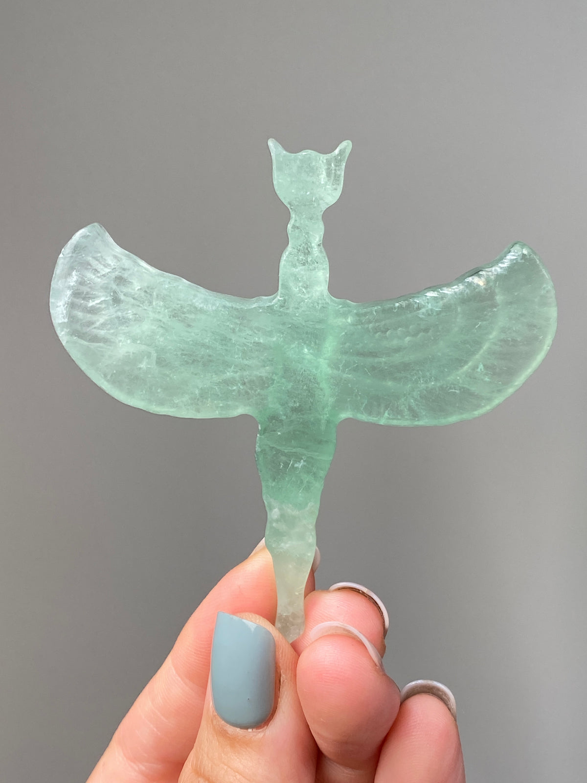 Green Fluorite Goddess Isis (B)