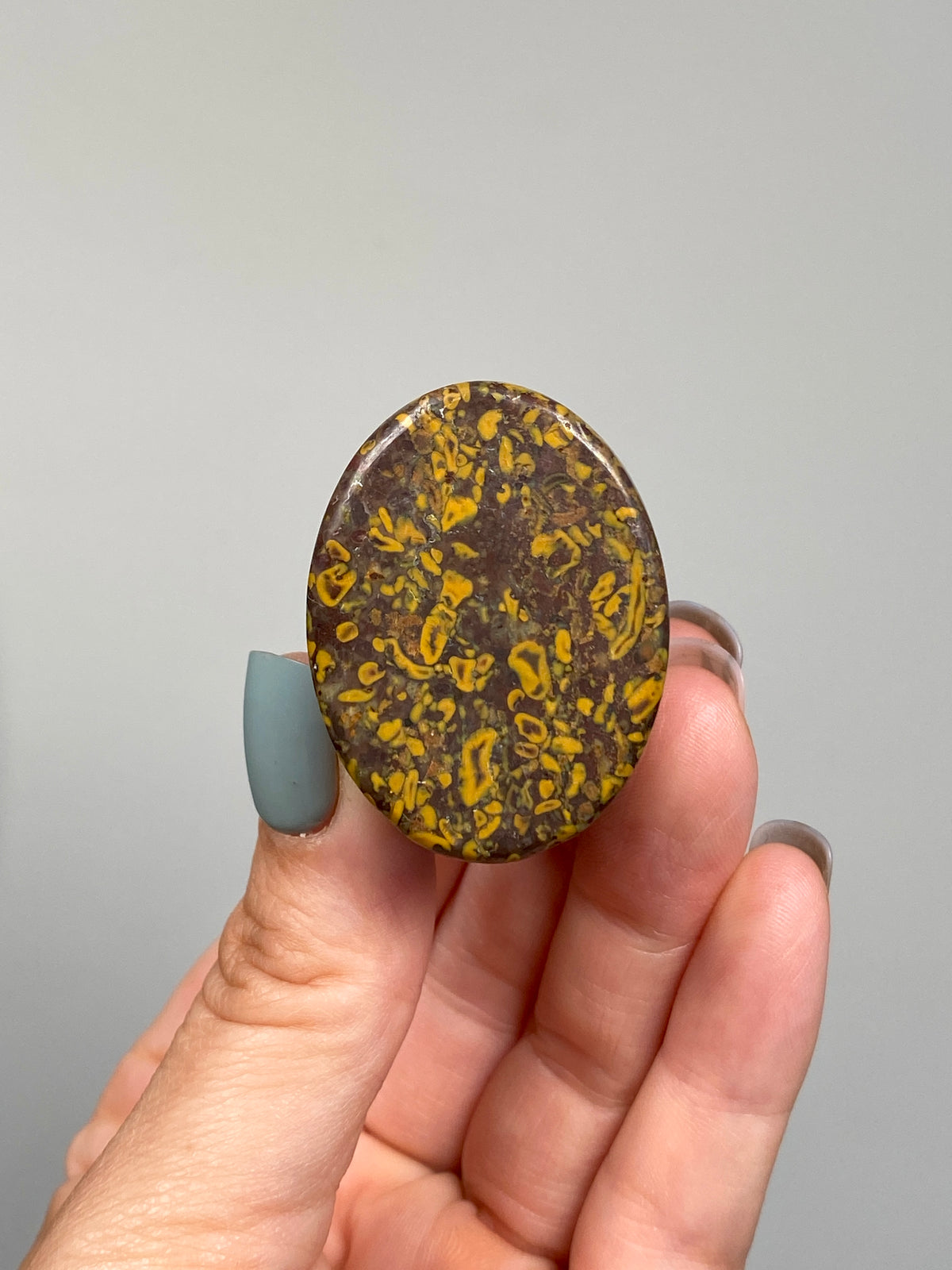 Egyptian Bastet Cat (E) | Ajooba Jasper | Fruit Jasper