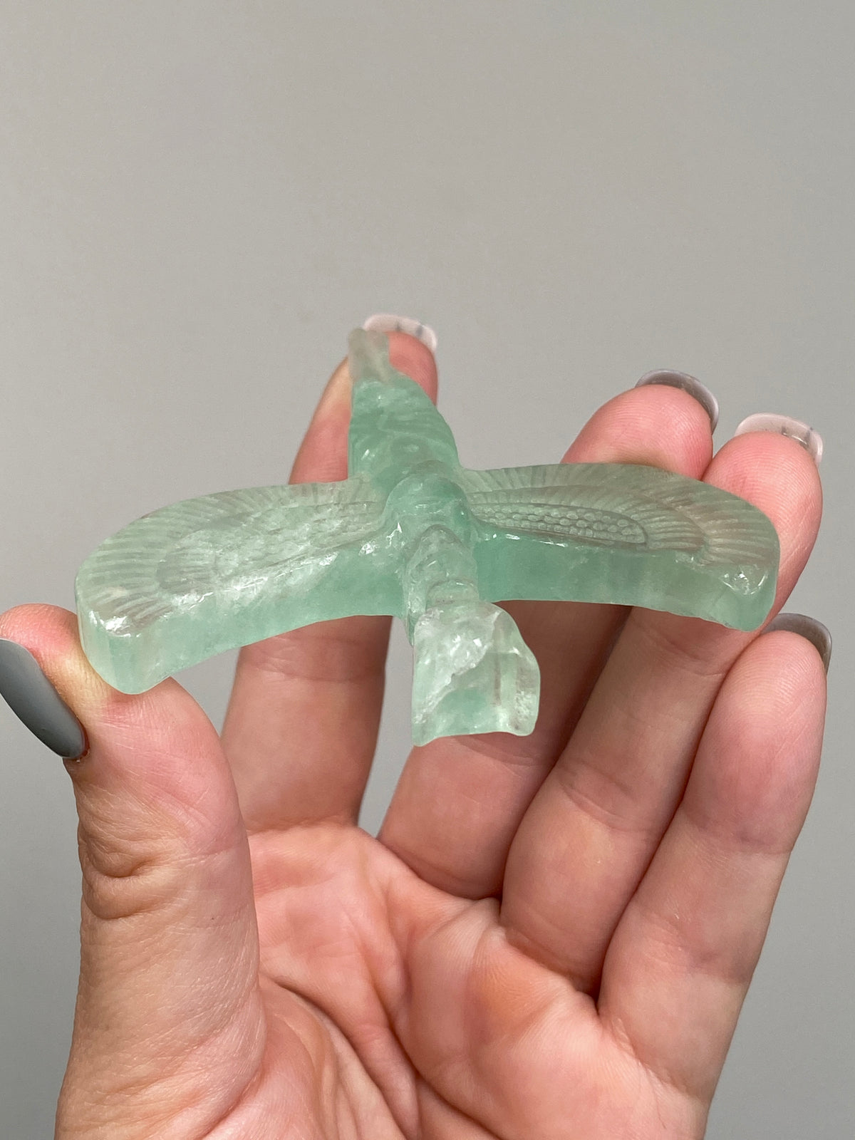 Green Fluorite Goddess Isis (B)