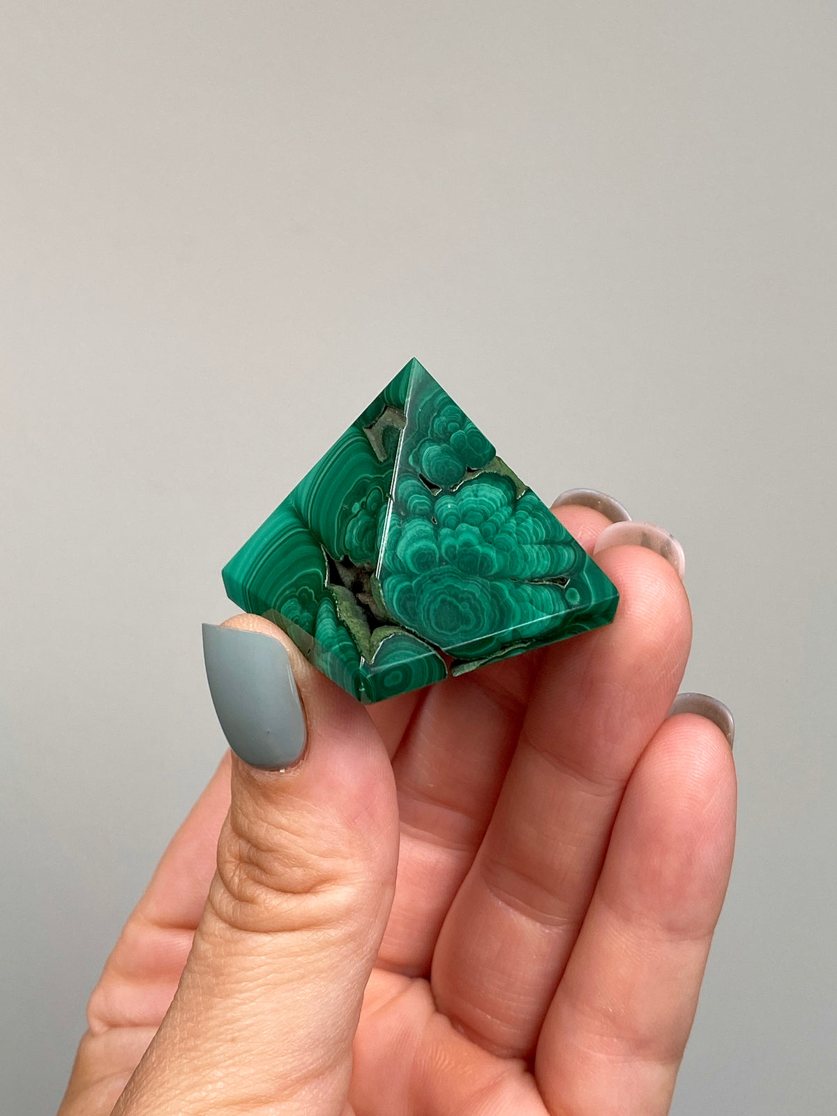 Malachite Pyramid (A)