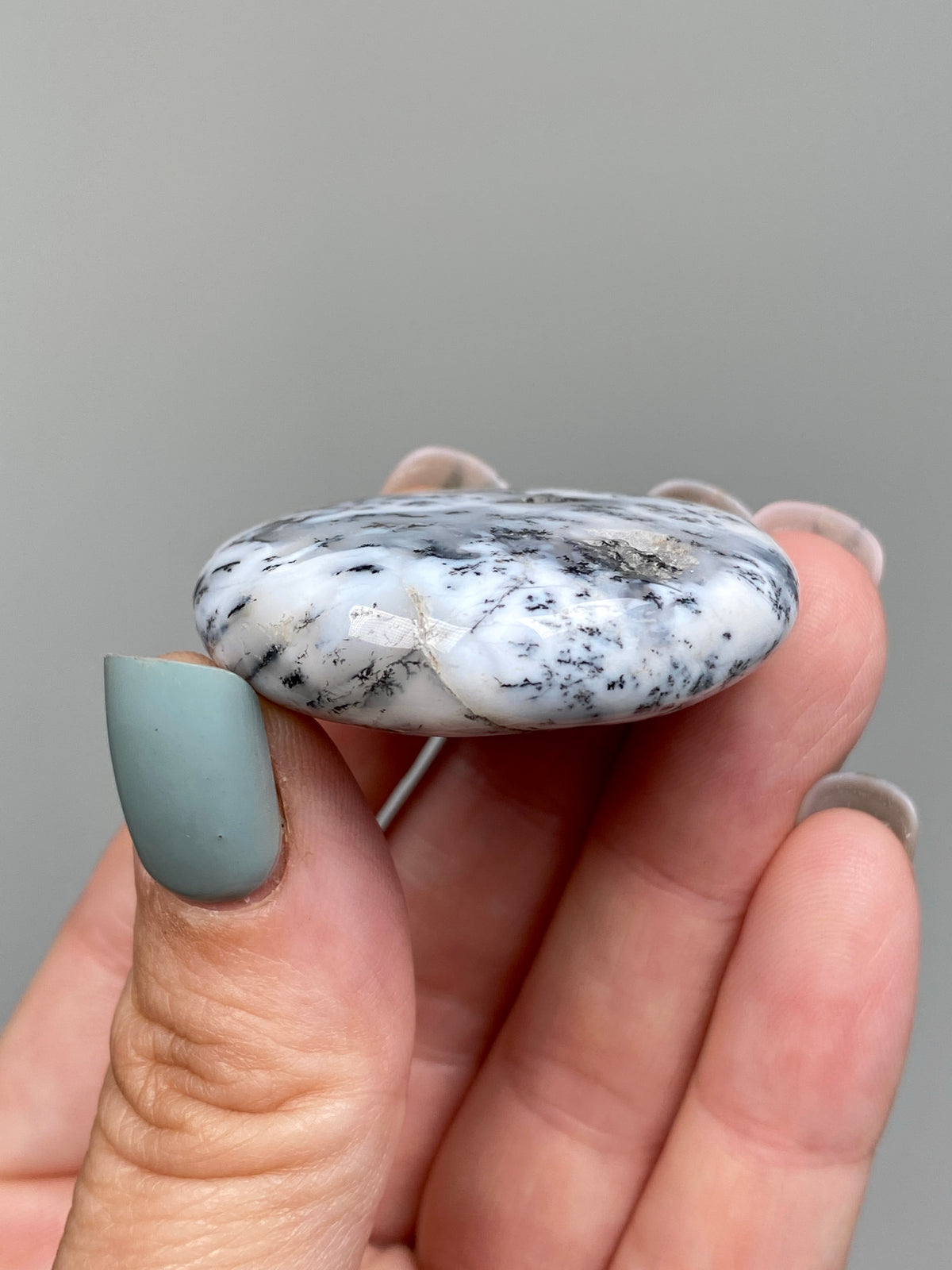 Turkish Dendritic Opal Flat Stone (L)