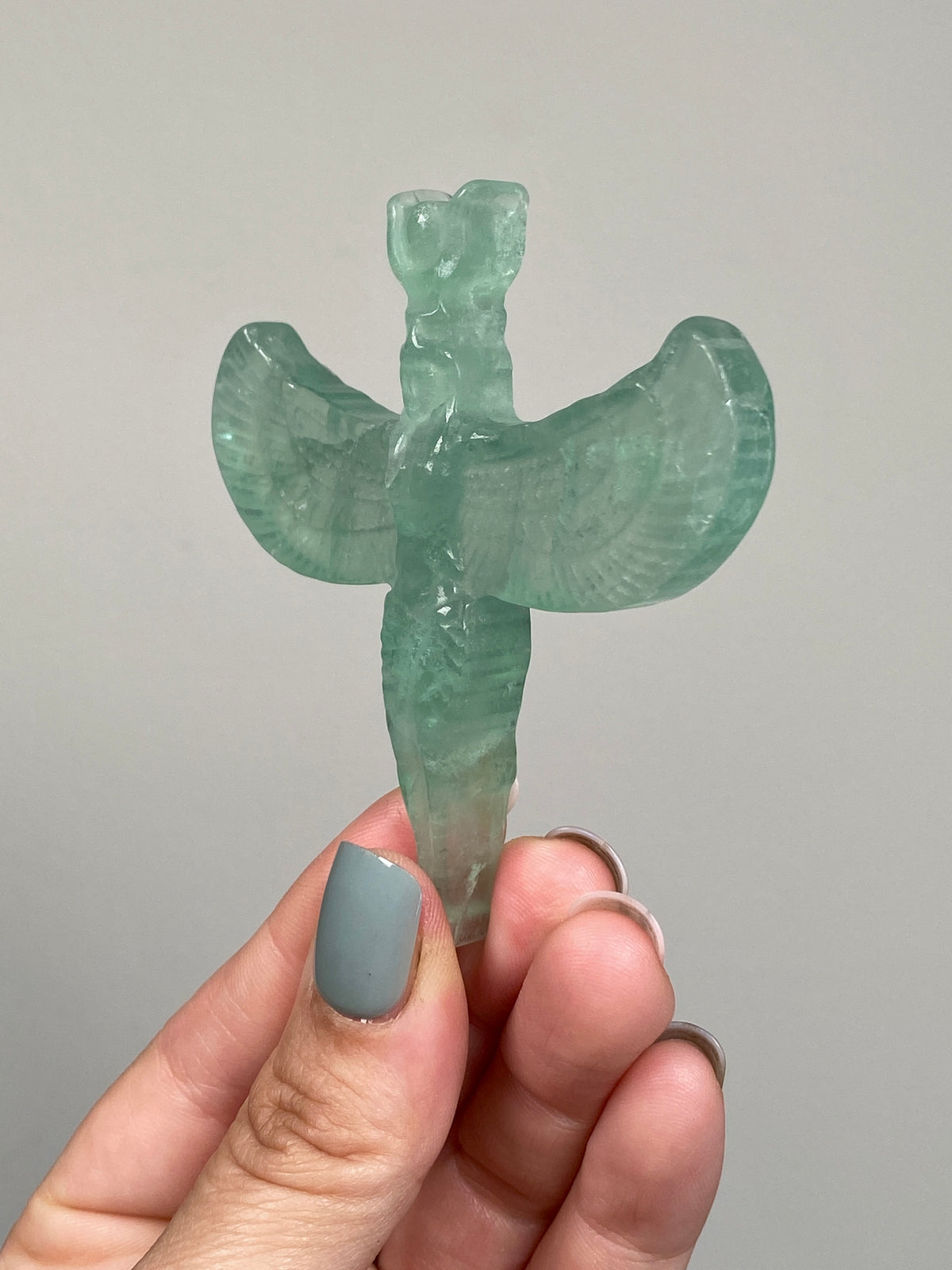 Green Fluorite Goddess Isis (E)