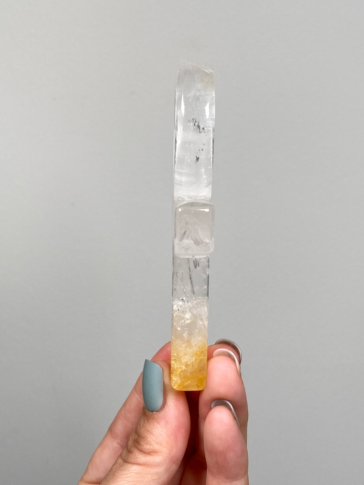 Golden Healer Quartz Ankh (C)