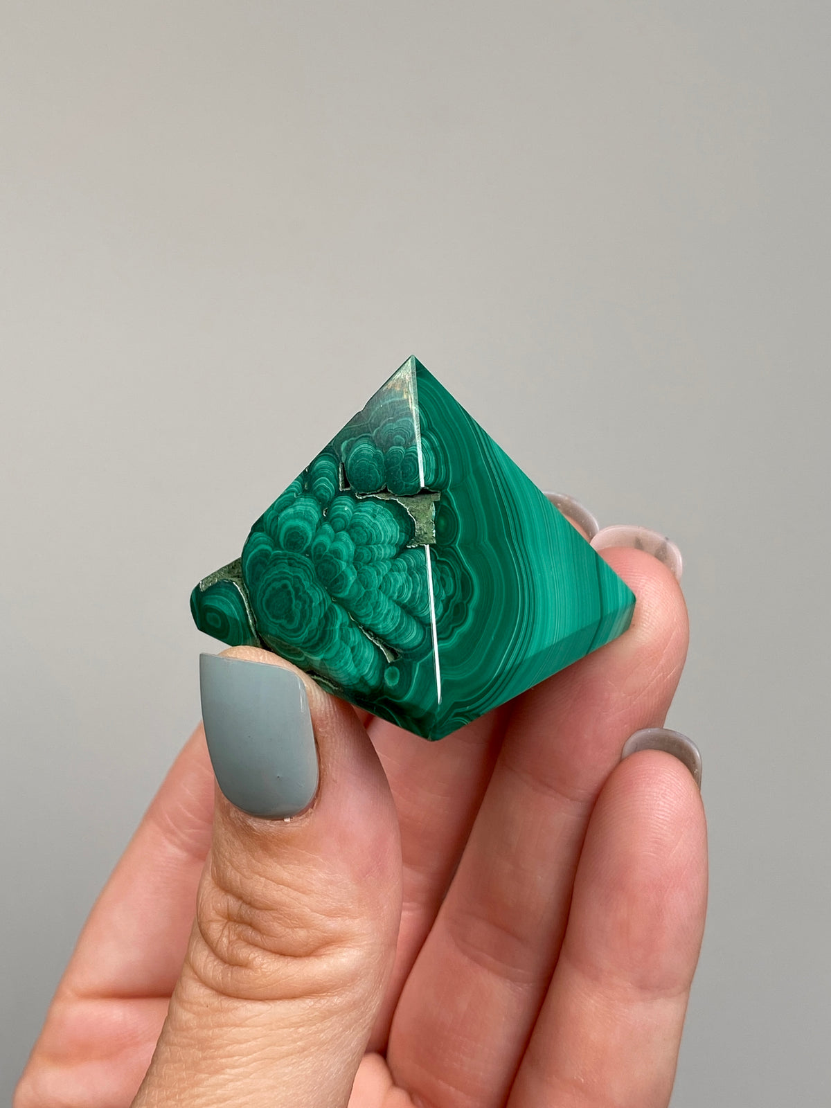 Malachite Pyramid (A)