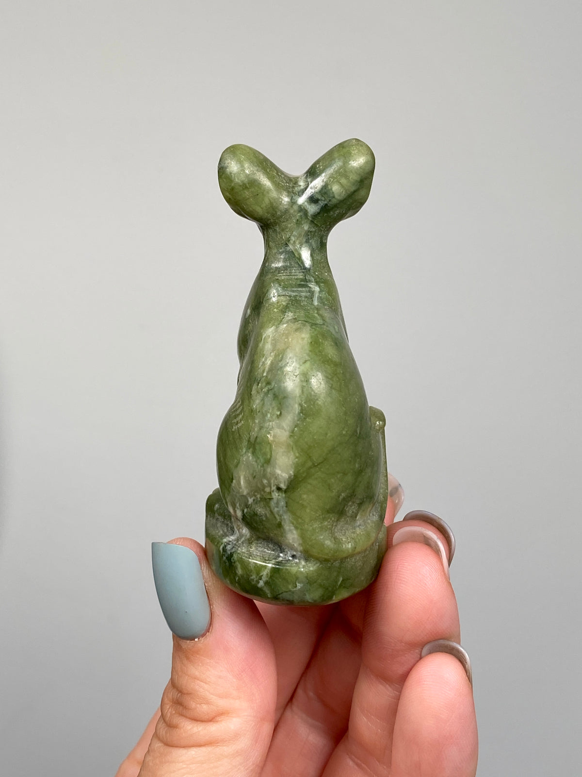 Egyptian Bastet Cat (D) | Green Serpentine