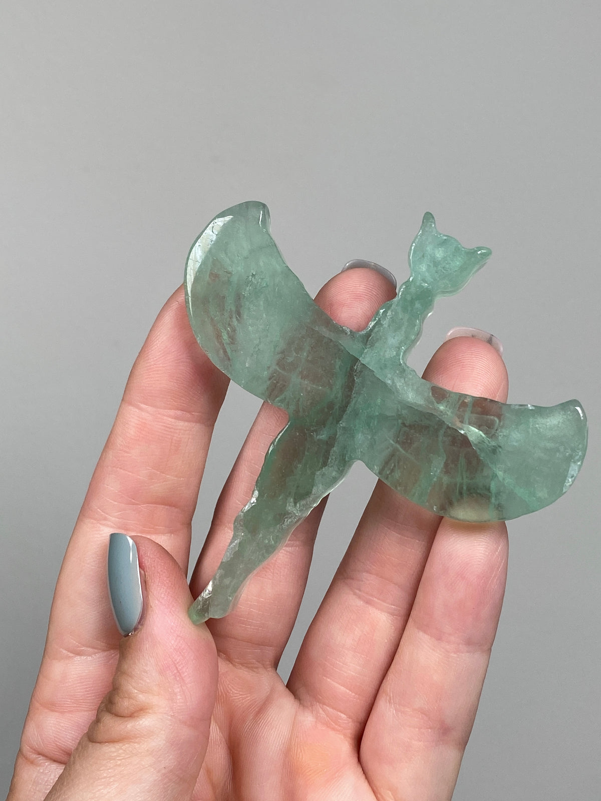 Green Fluorite Goddess Isis (E)