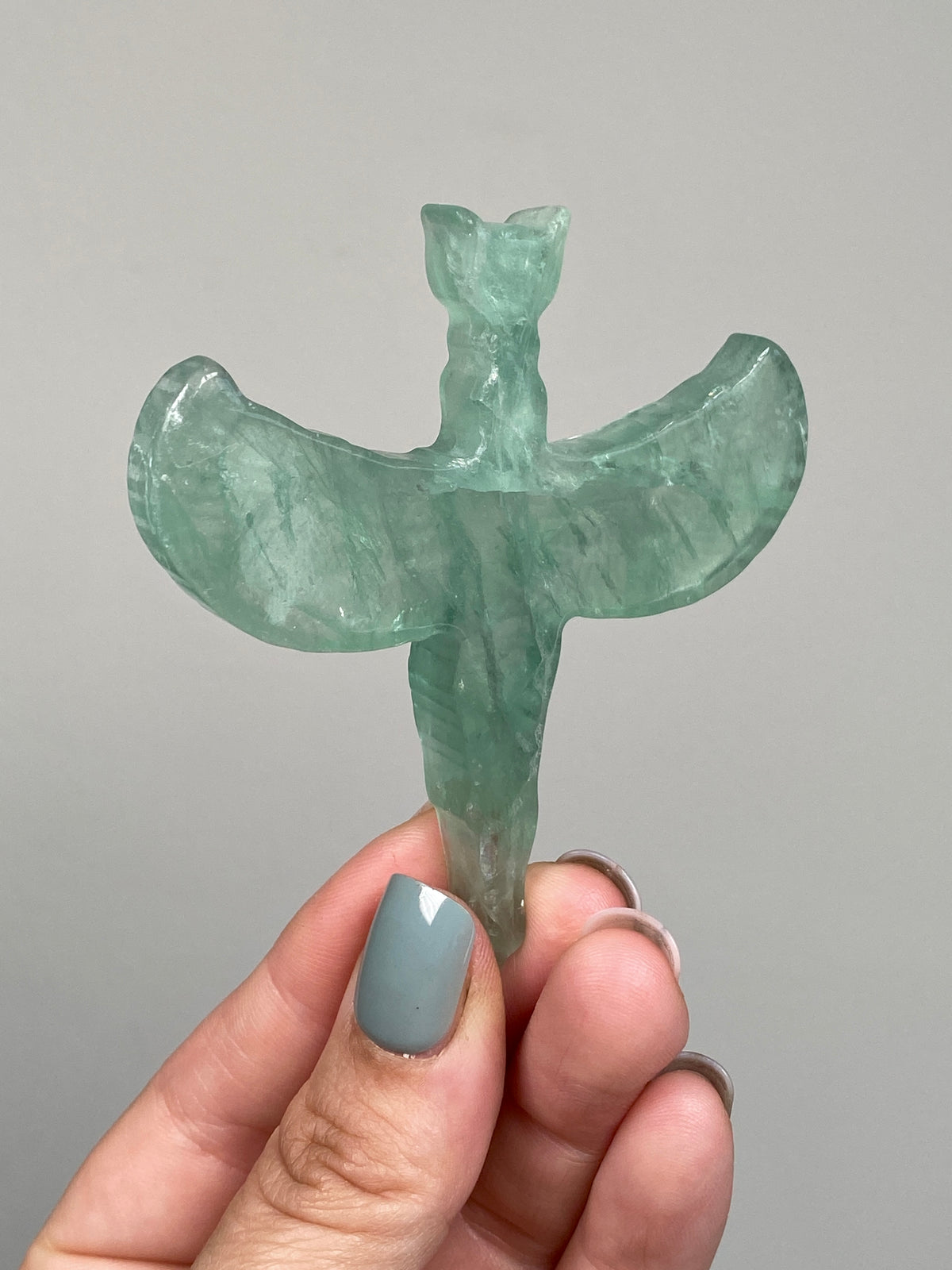 Green Fluorite Goddess Isis (E)