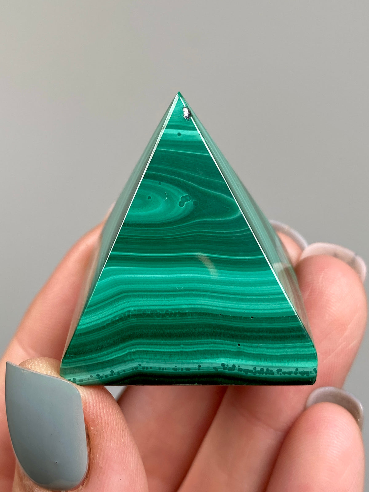 Malachite Pyramid (B)