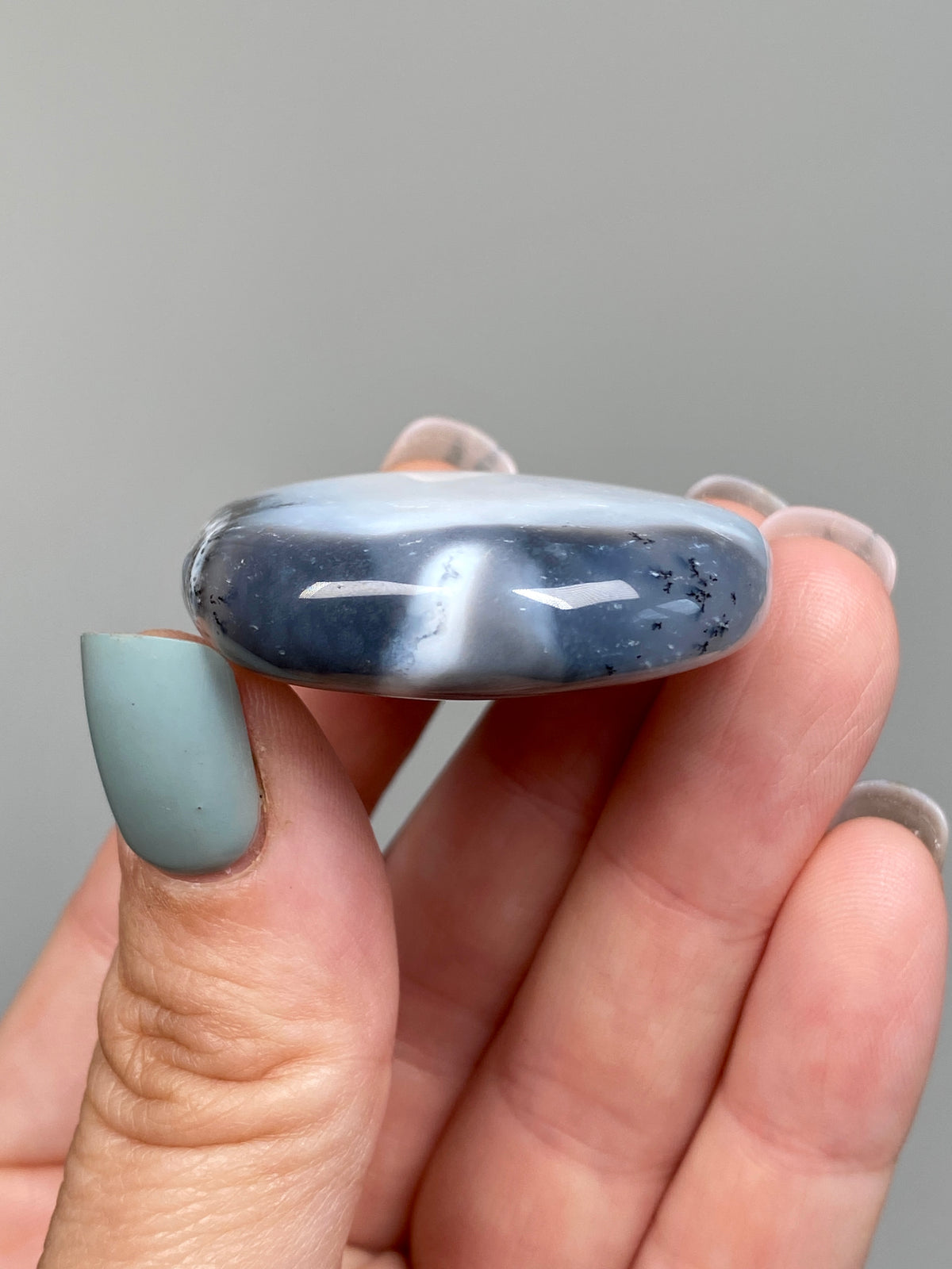 Turkish Dendritic Opal Flat Stone (R)