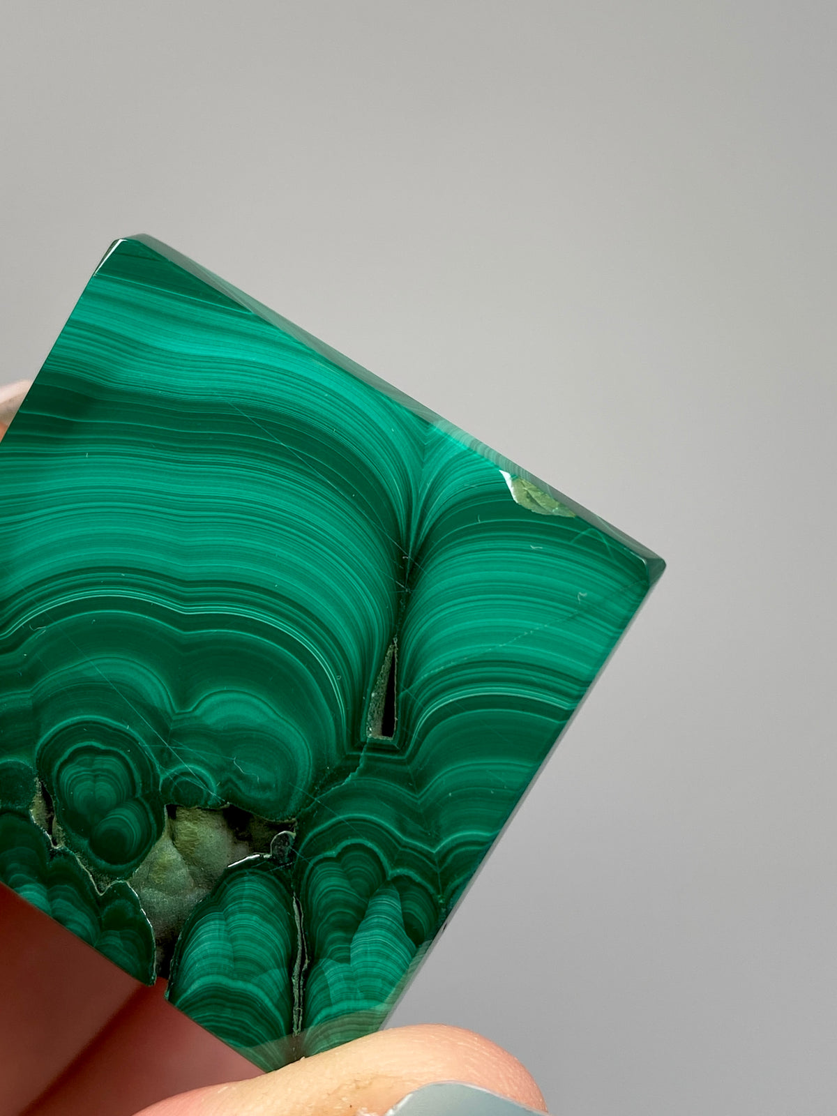 Malachite Pyramid (A)