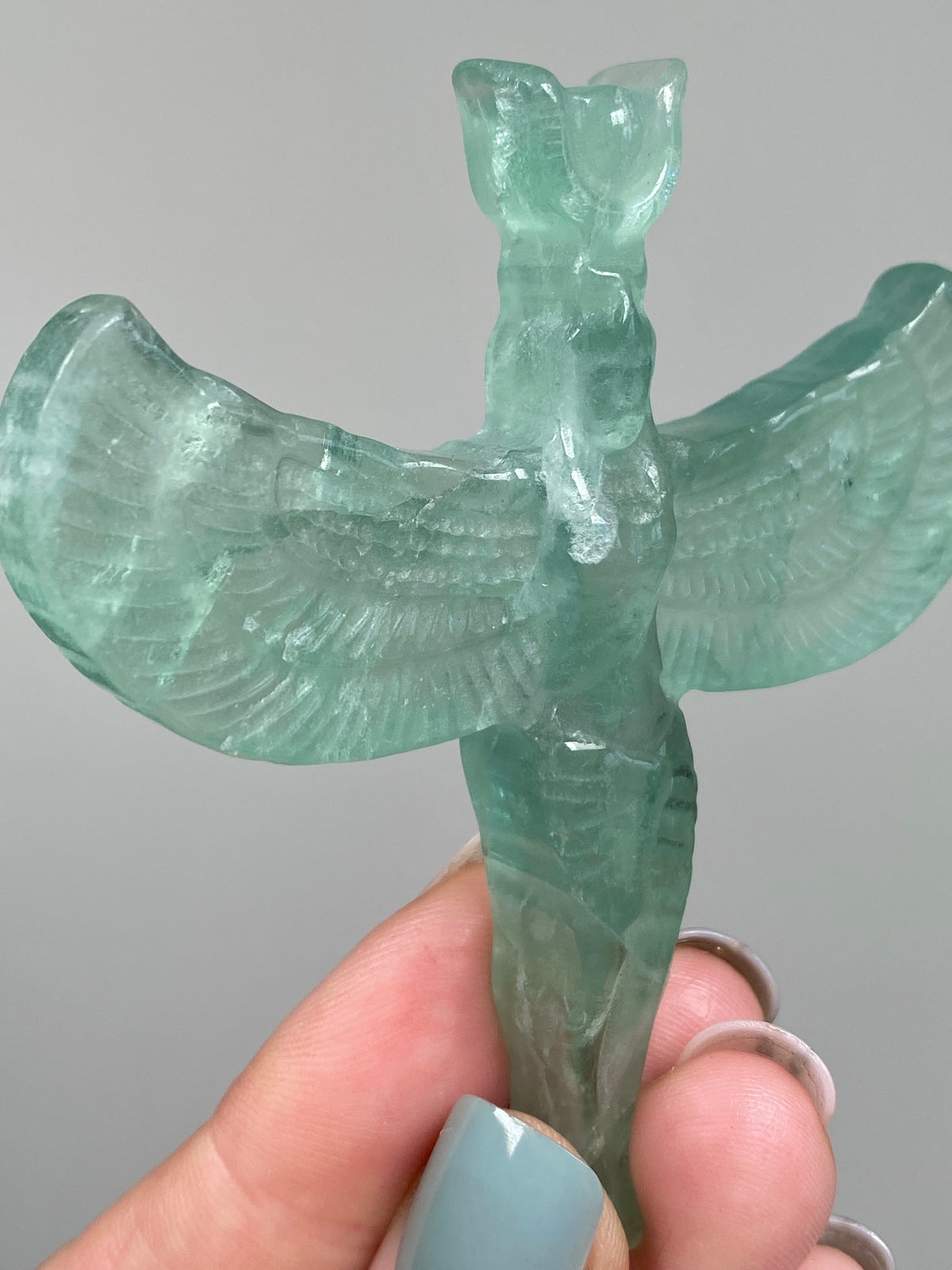 Green Fluorite Goddess Isis (E)