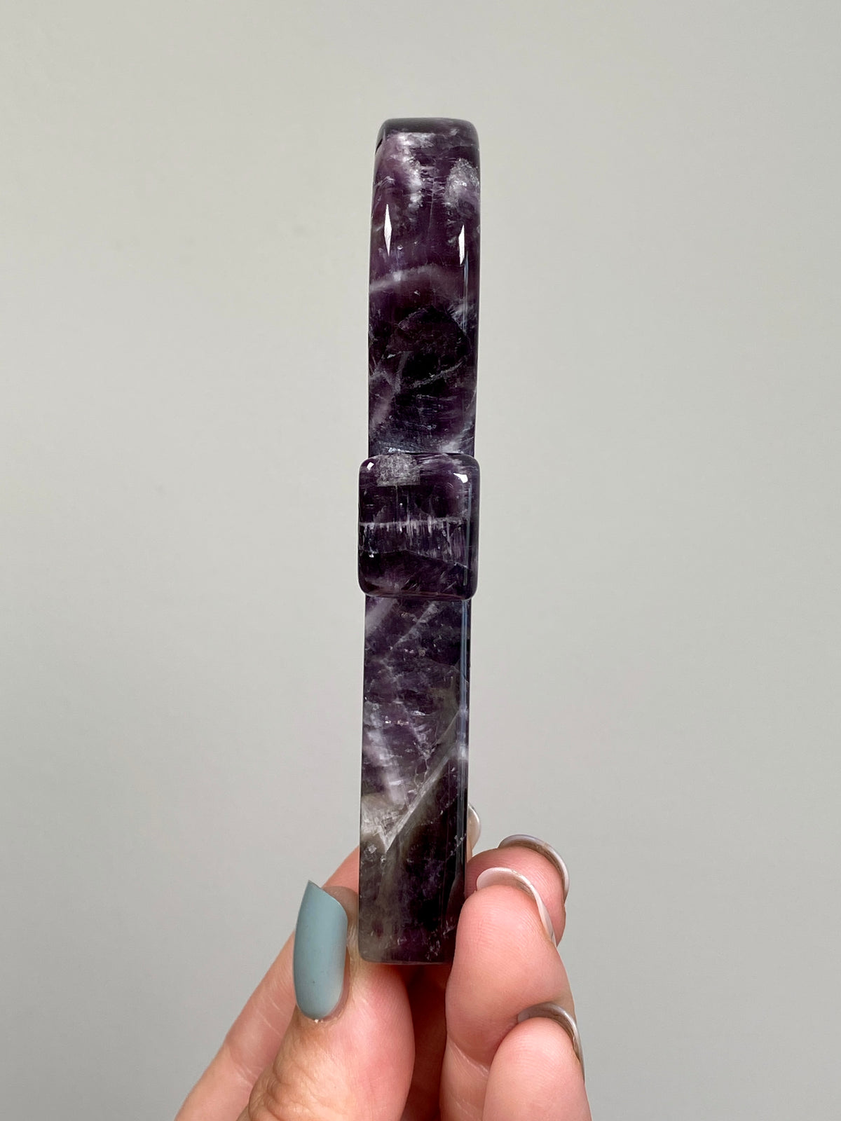 Dream Amethyst Ankh (C) | Chevron Amethyst