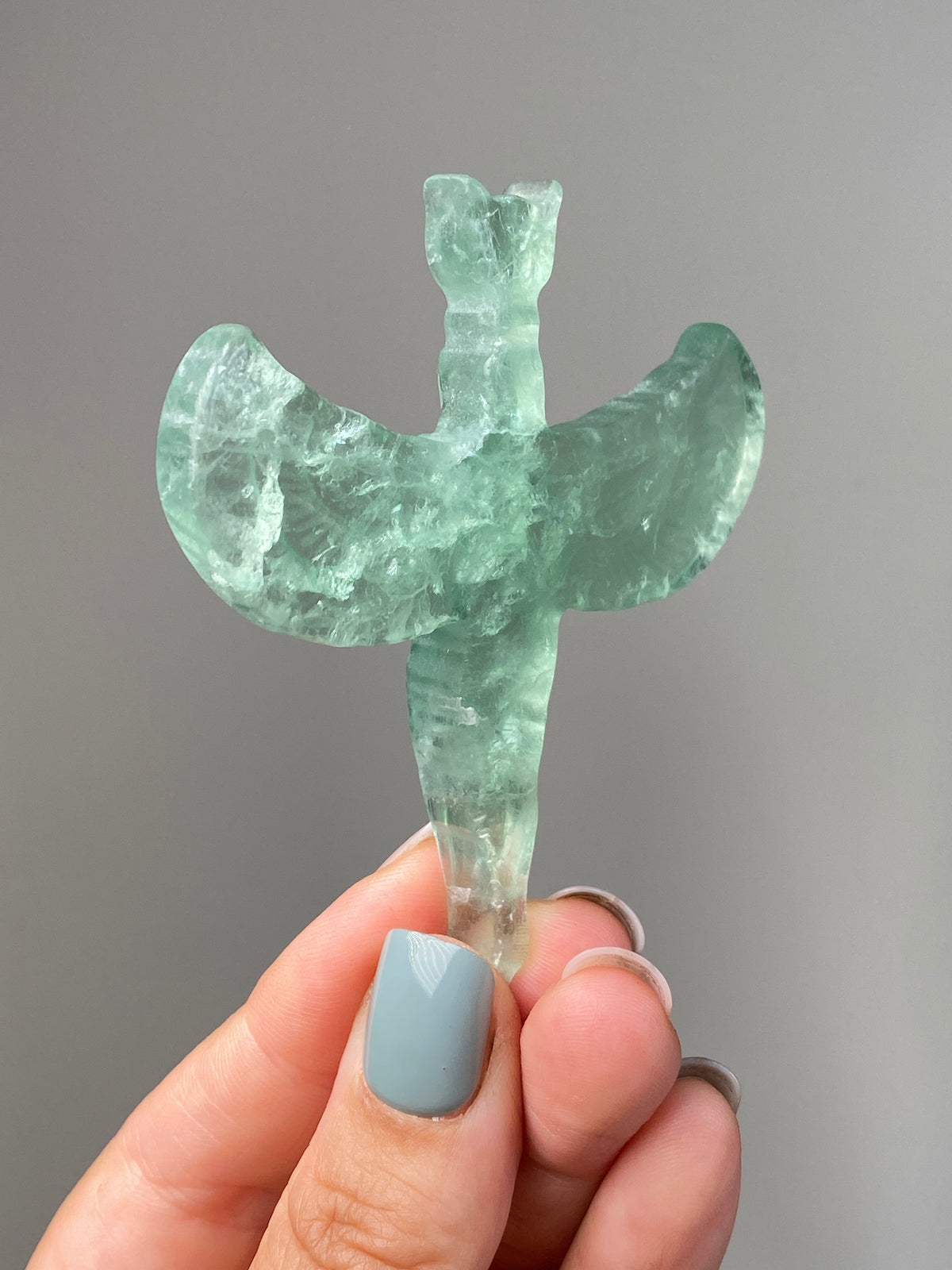 Green Fluorite Goddess Isis (D)