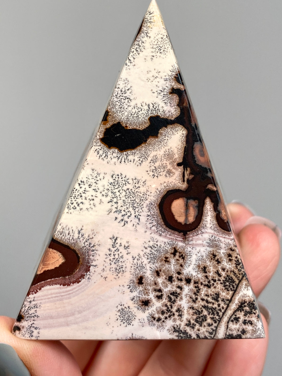 Picture Jasper Pyramid (C)