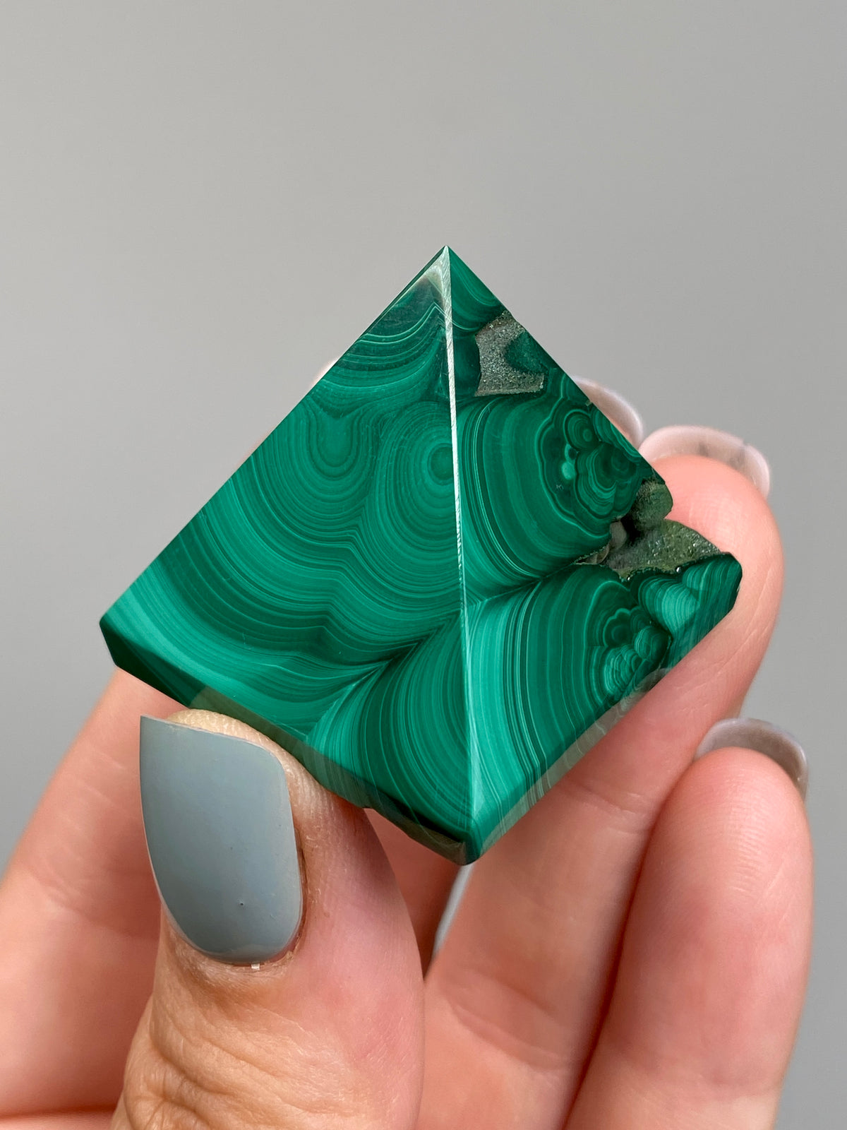 Malachite Pyramid (A)