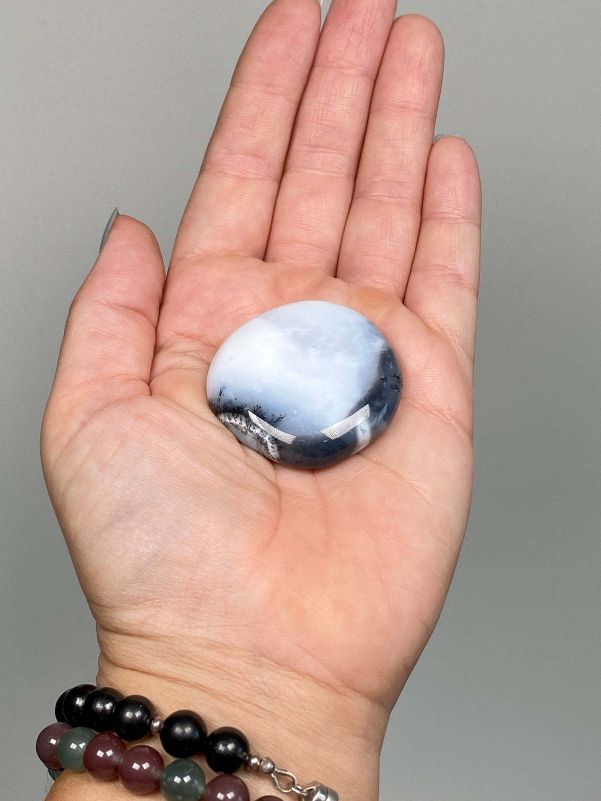 Turkish Dendritic Opal Flat Stone (R)