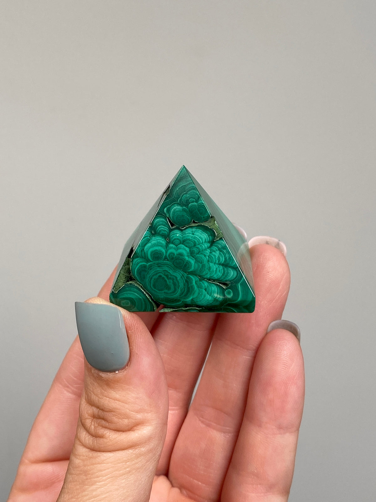Malachite Pyramid (A)